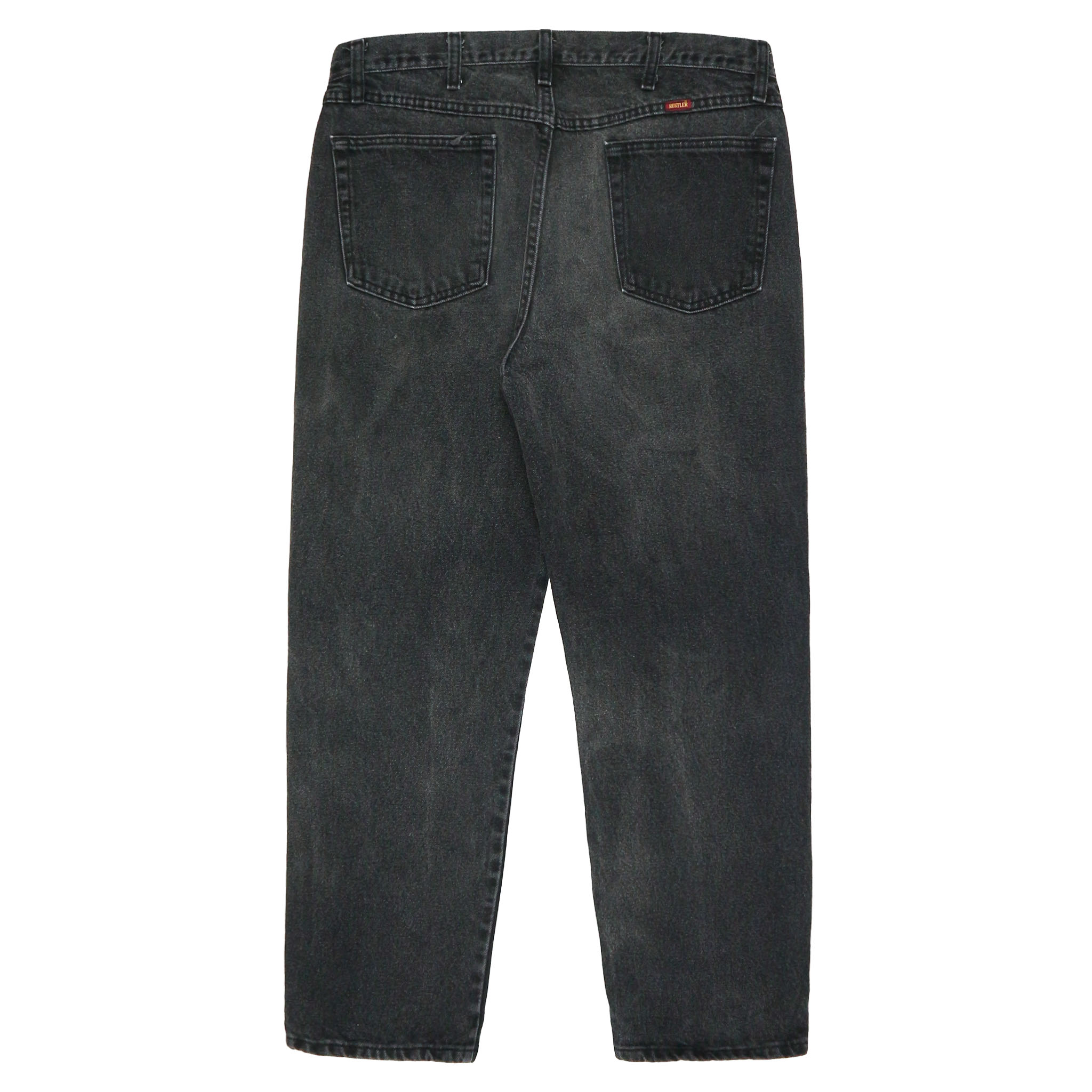 00s Rustler Black Denim Worker Jeans Size 36