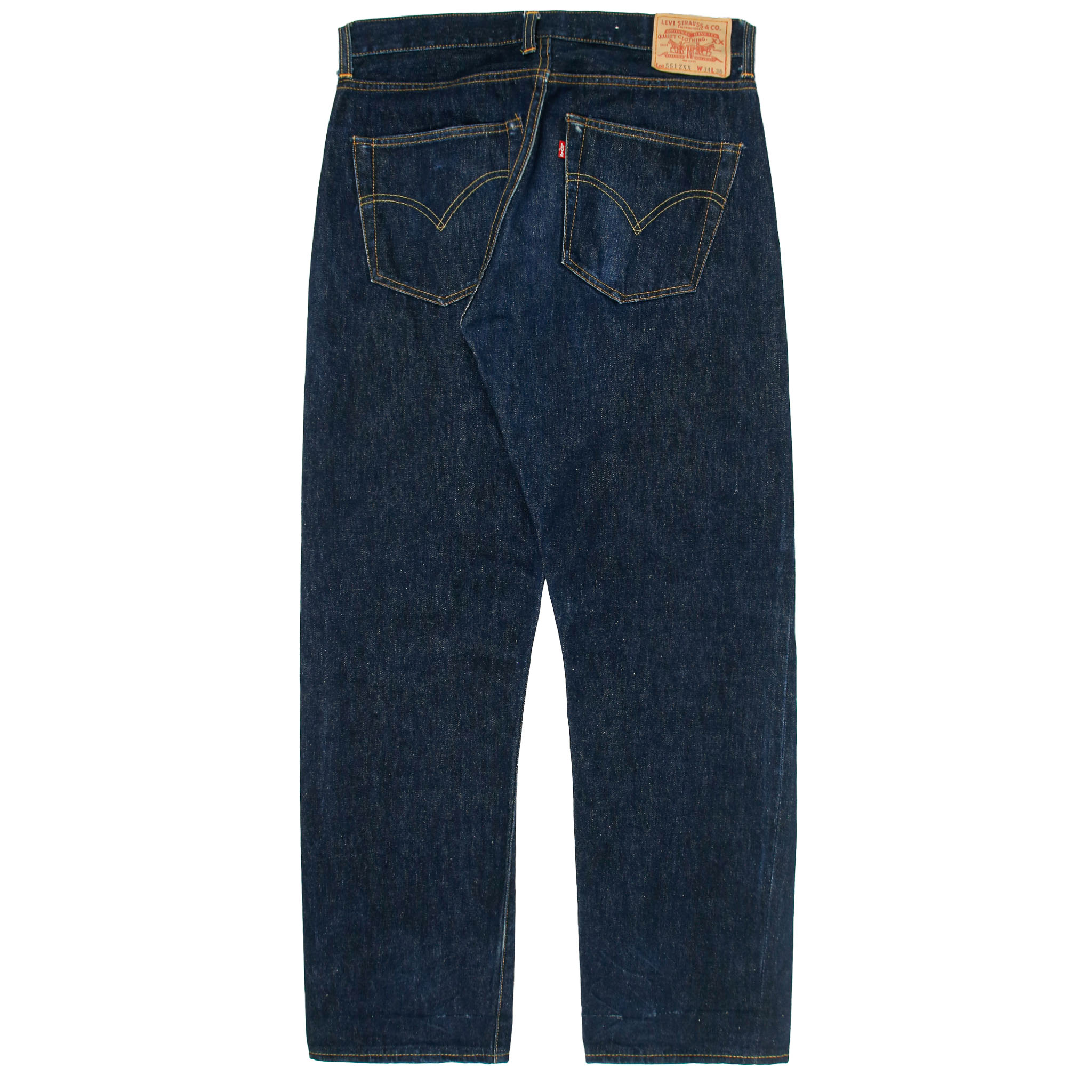 1998 Levi's 551ZXX Valencia Factory Selvedge Denim Jeans Size W32