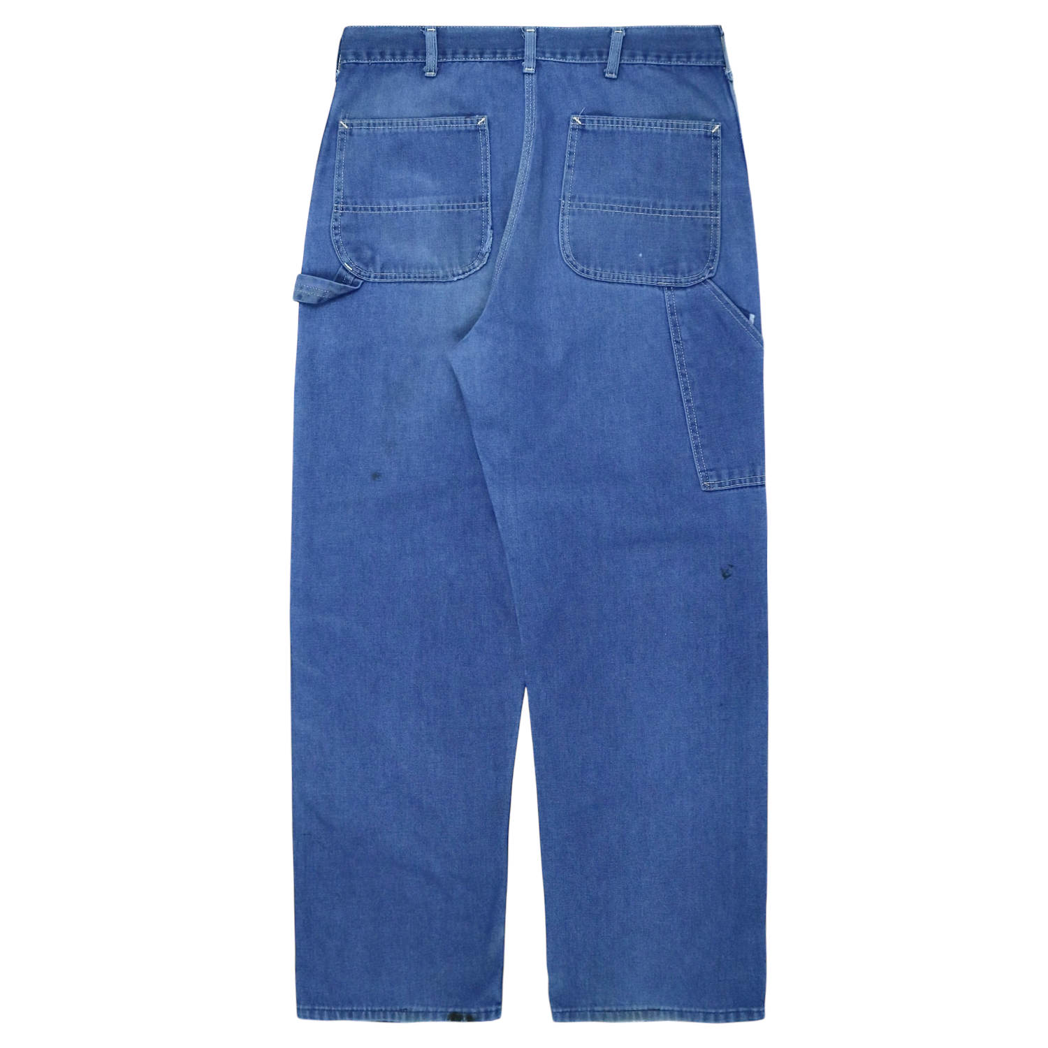 Vintage 70s Sears Denim Painter Pants Size 34