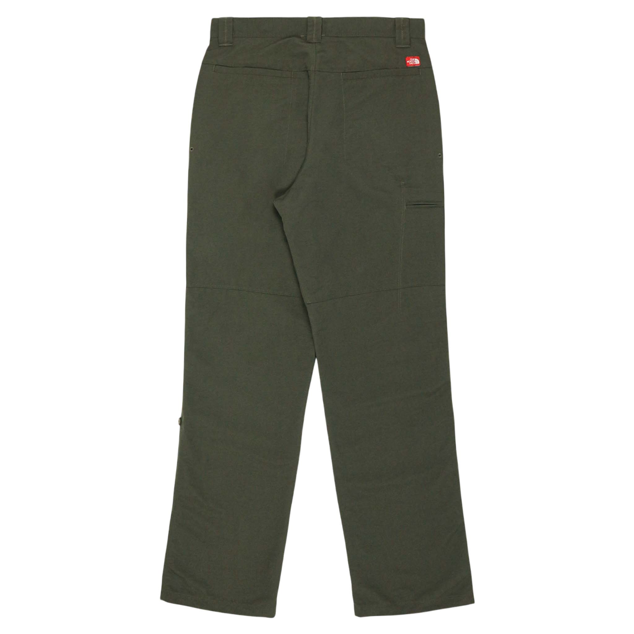 The North Face Outdoor Olive Nylon Pants Size 30
