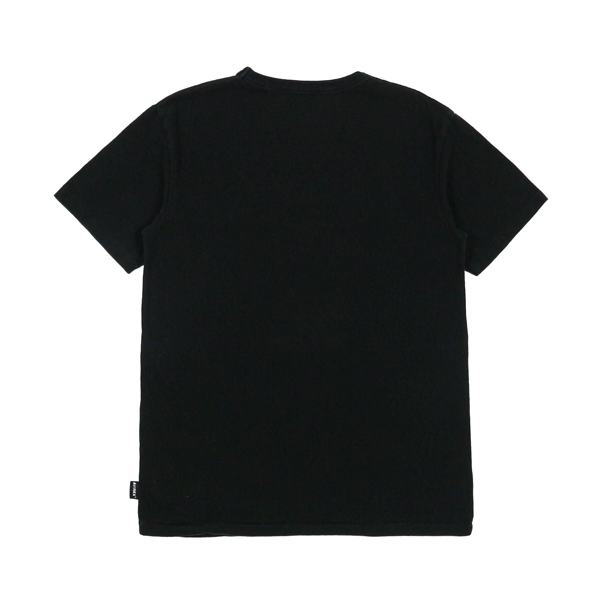 Avirex Black Army Graphic Print T-Shirt Size M