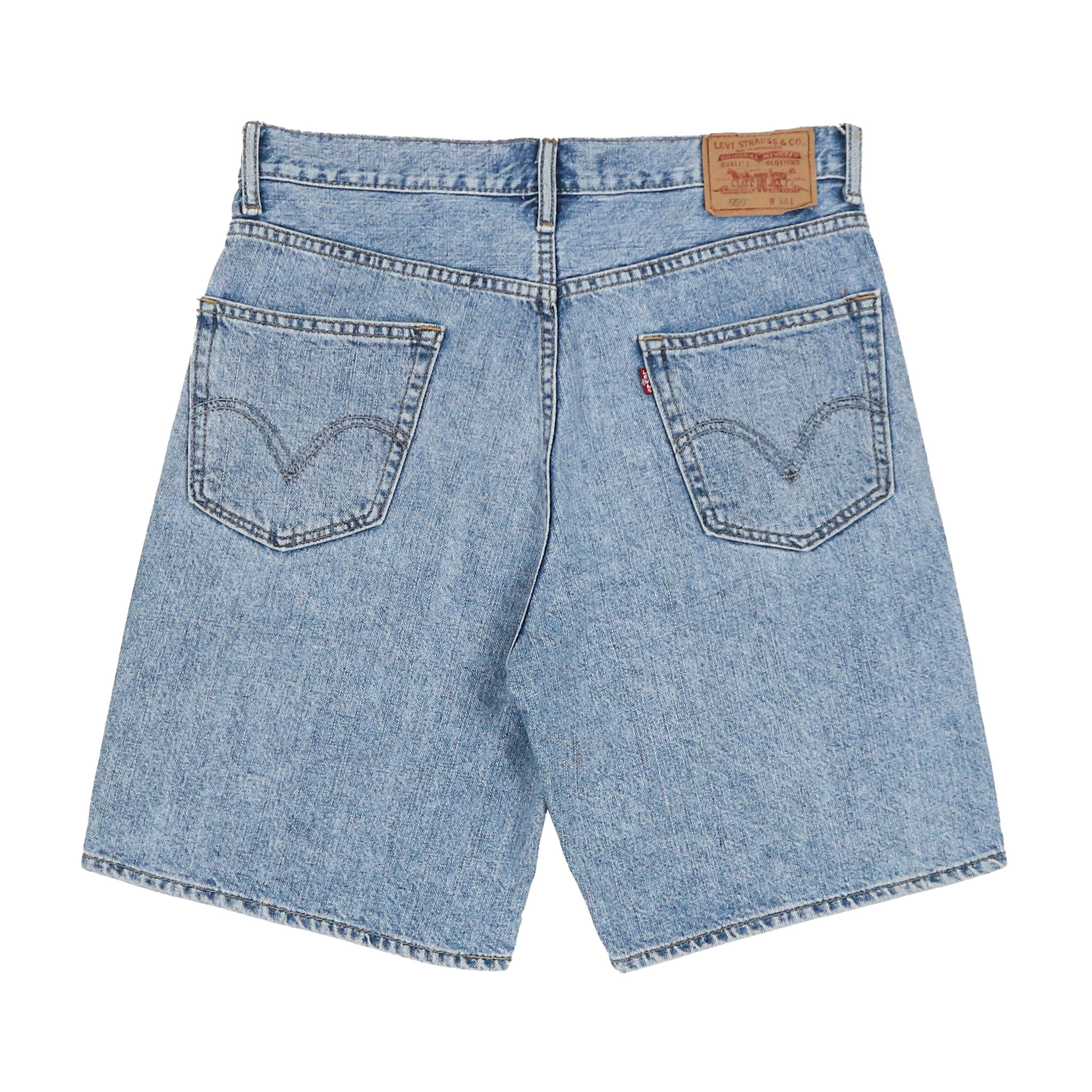00s Levi's 550 Loose-fit Denim Shorts Size 34