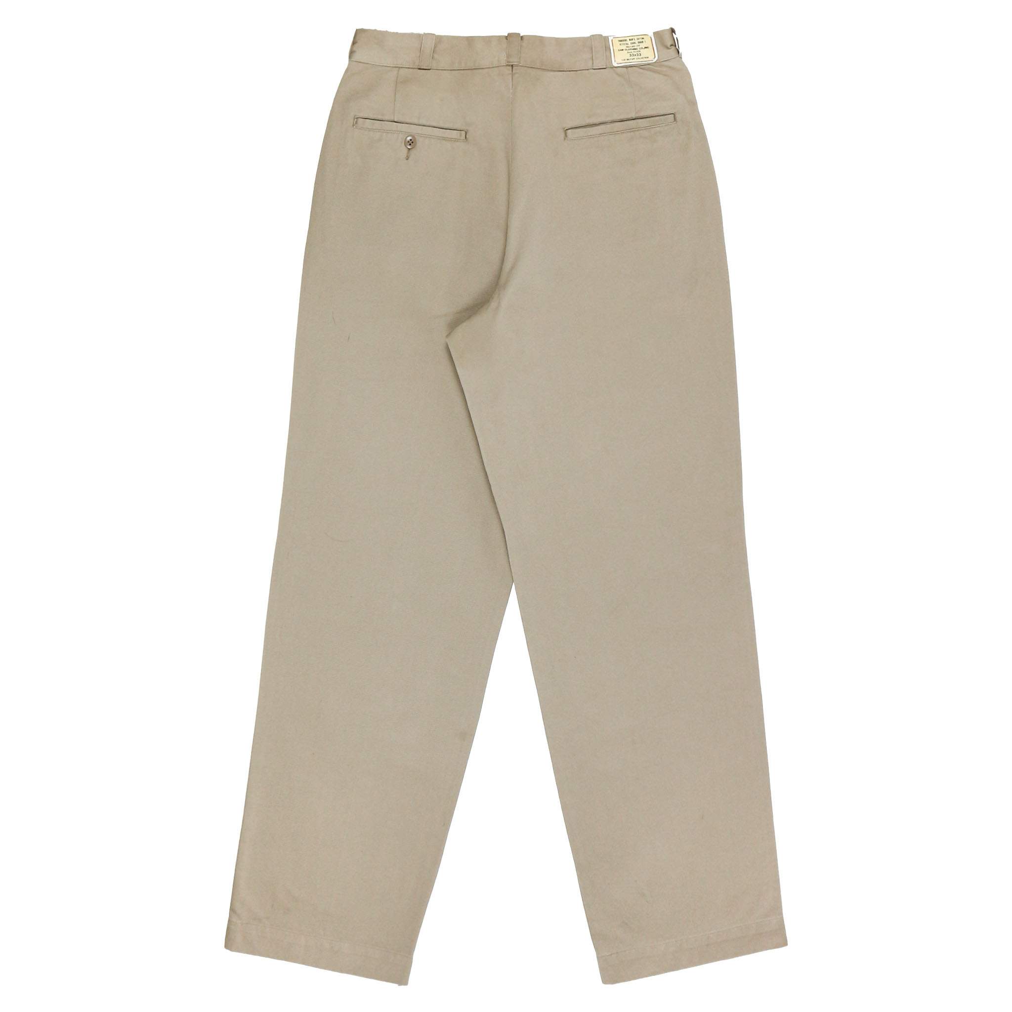 Cab Clothing Japan Officer Khaki Trousers Size 32