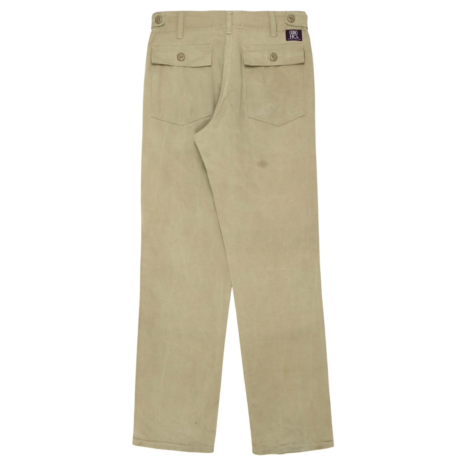 Vintage Gung Ho USA Canvas Baker Pants Size 30