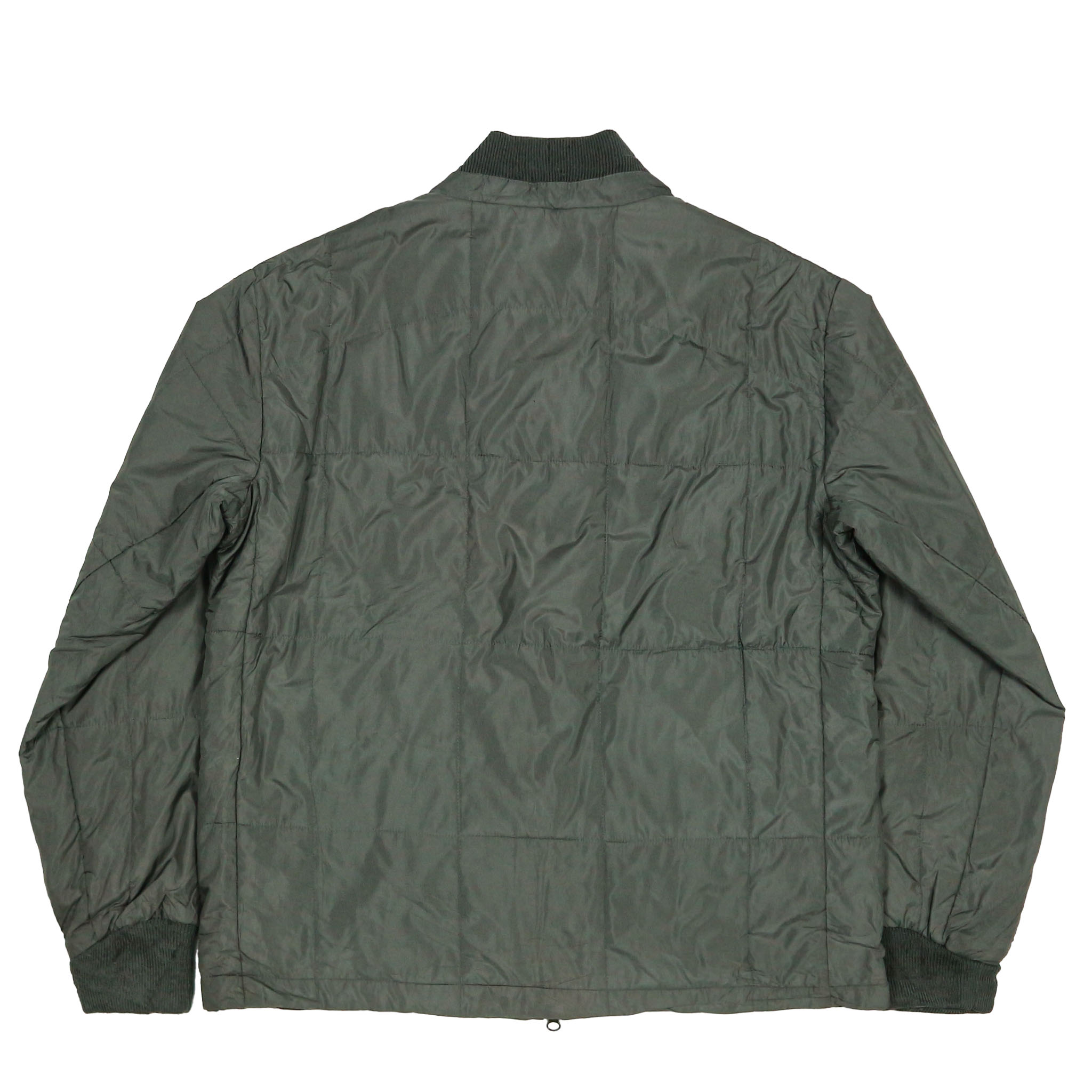 Lacoste Brand Olive Quilted Men Jacket Size L