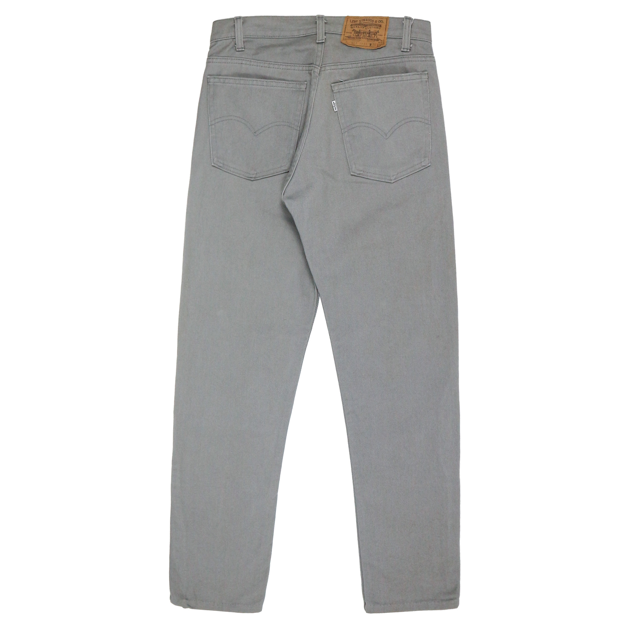 Vtg 80s Levi's 505 USA Gray Denim Jeans Size 29