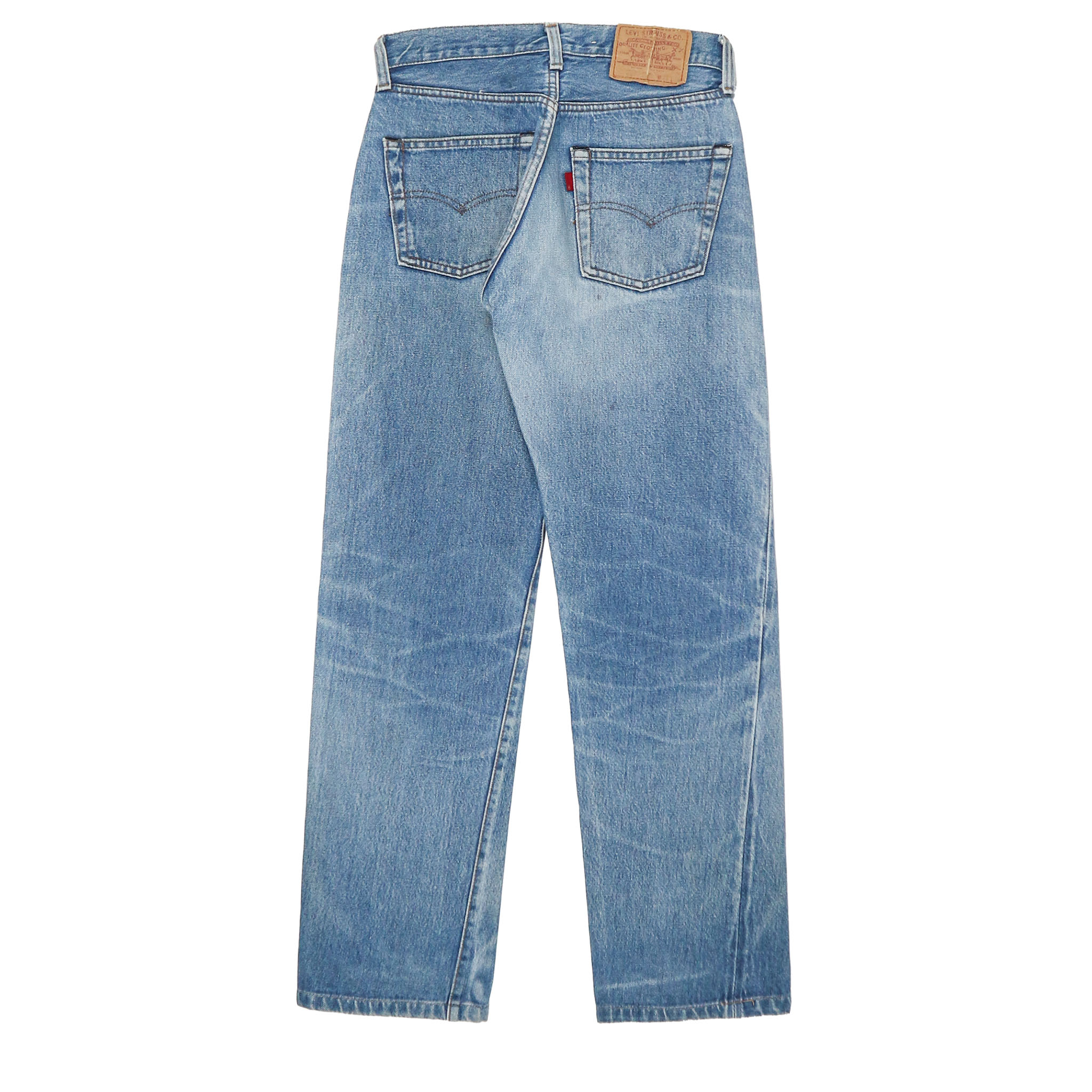 Vtg 70s Levi's 501 USA Selvedge Denim Jeans Size 27