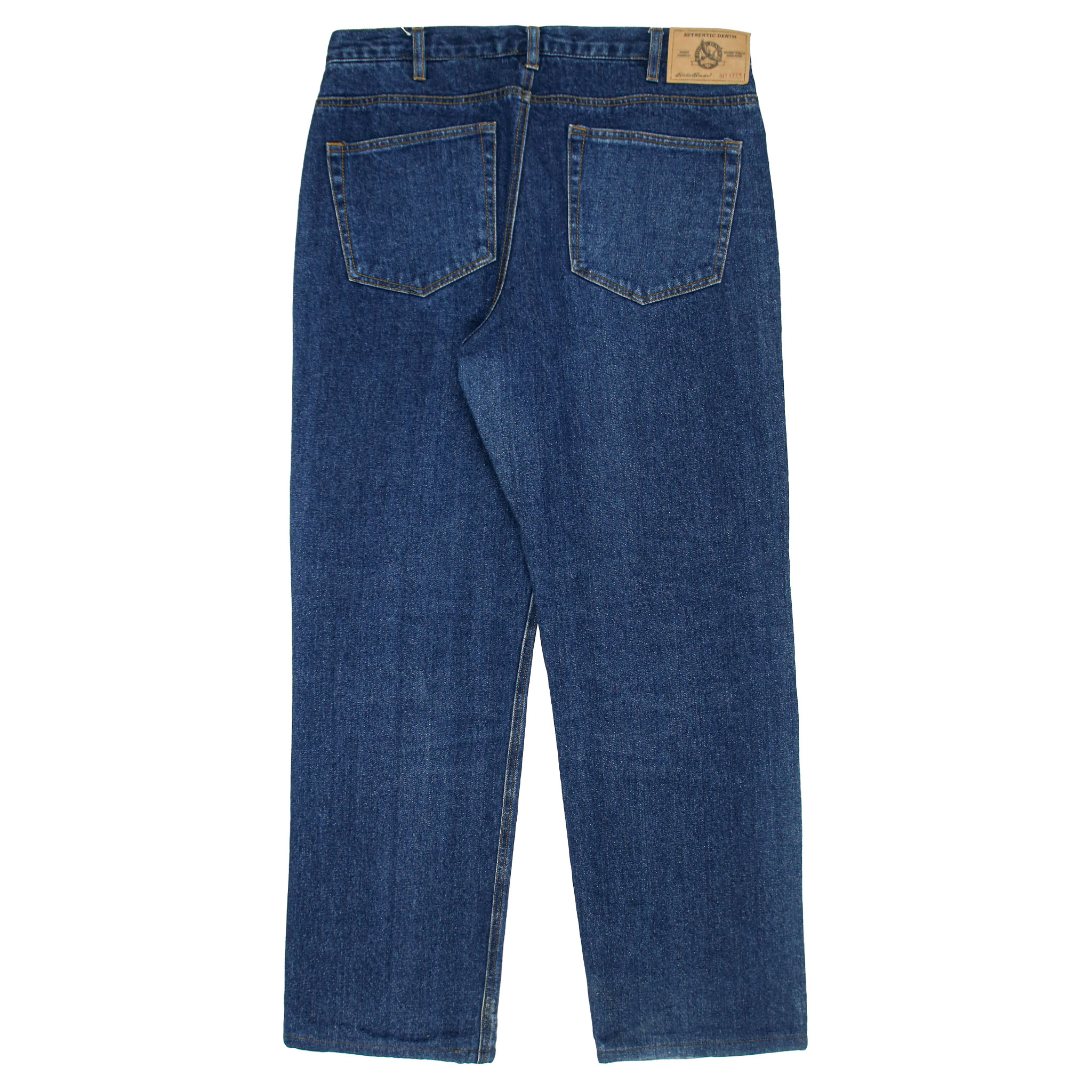 Eddie Bauer Flannel-lined Denim Jeans Size 36