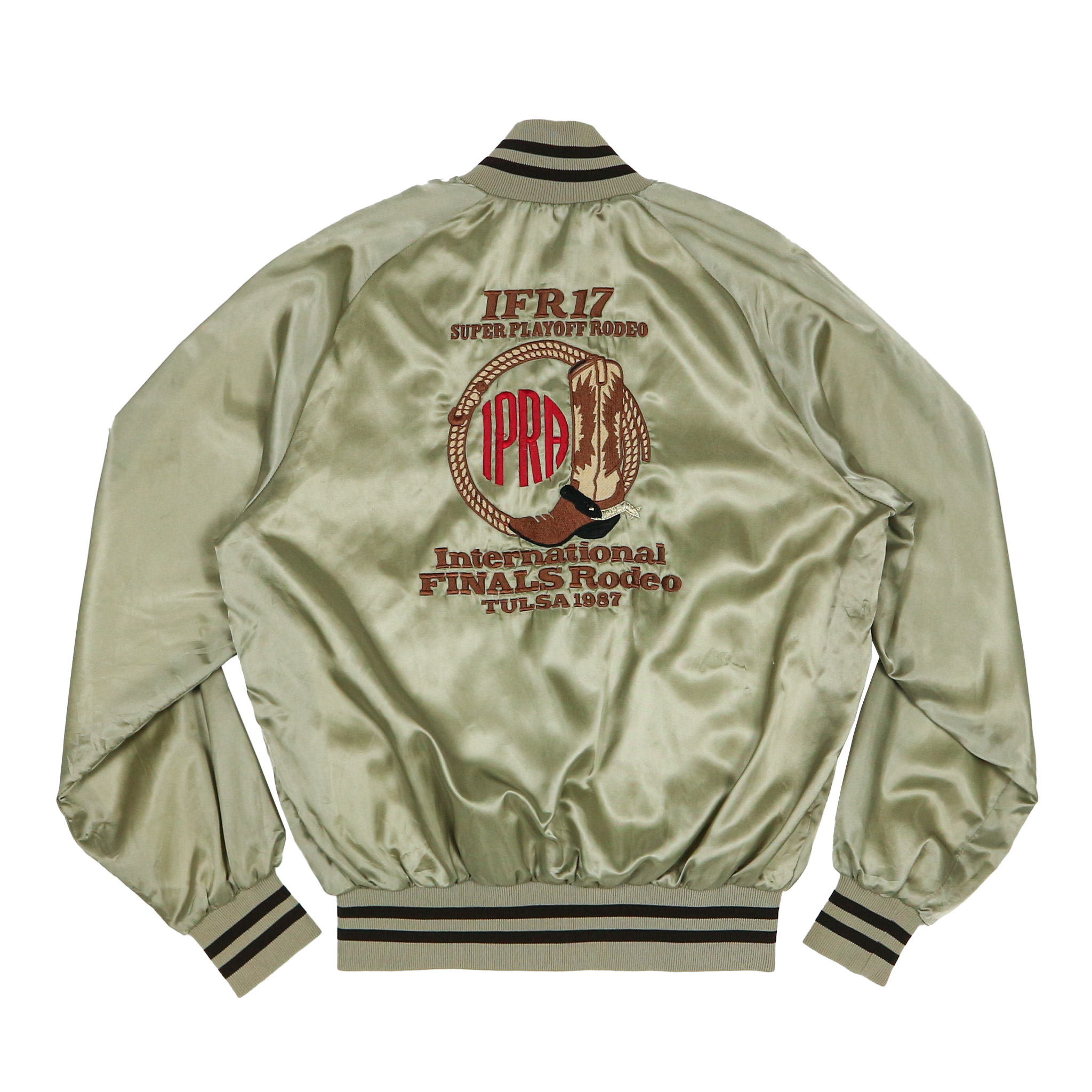 Vintage IPRA Rodeo Original IFR17 Embroidery Jacket Size M