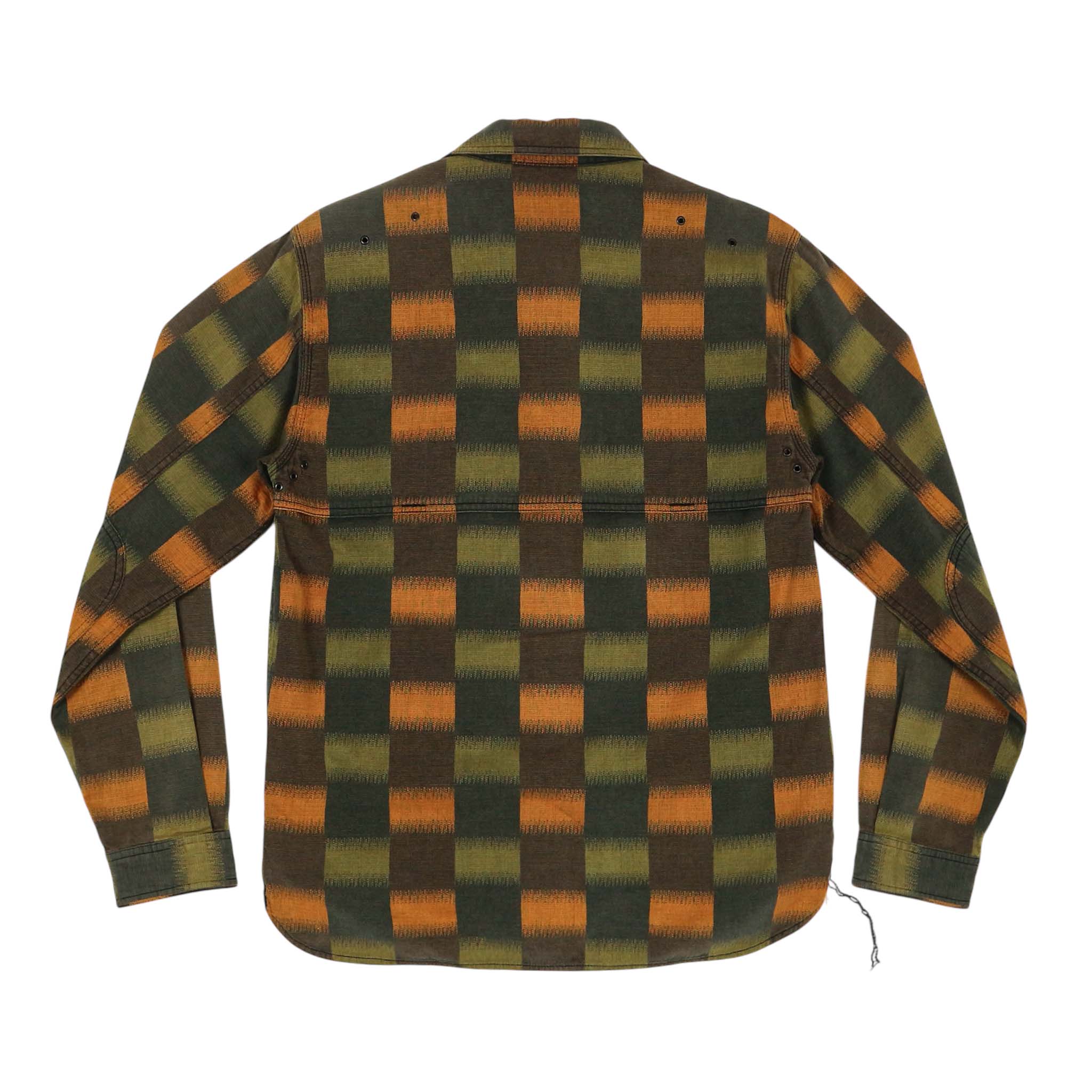 Mom&Pop Japan Made Plaid Work Shirt Size M