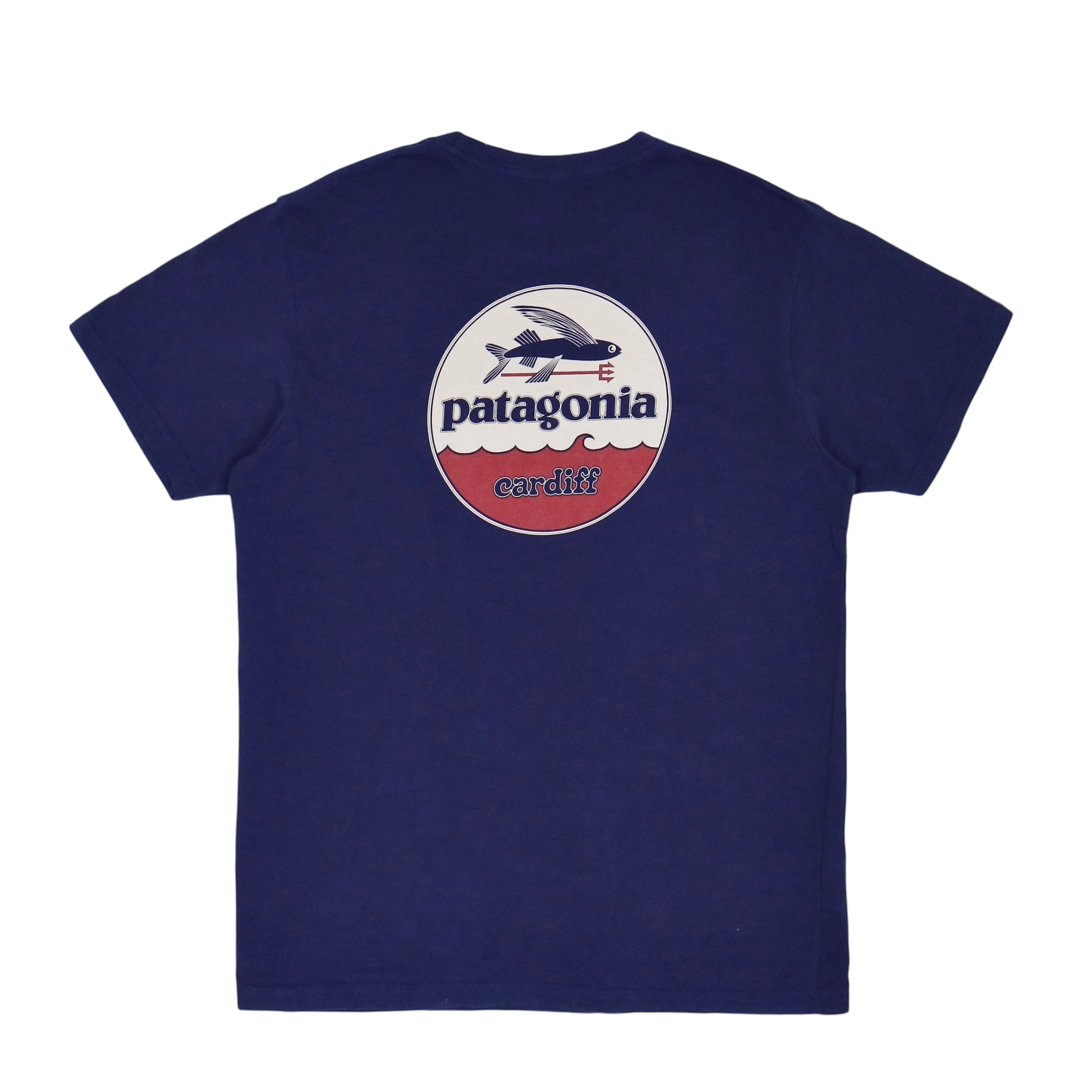 Patagonia Cardiff Store T-Shirt Made in USA Size L