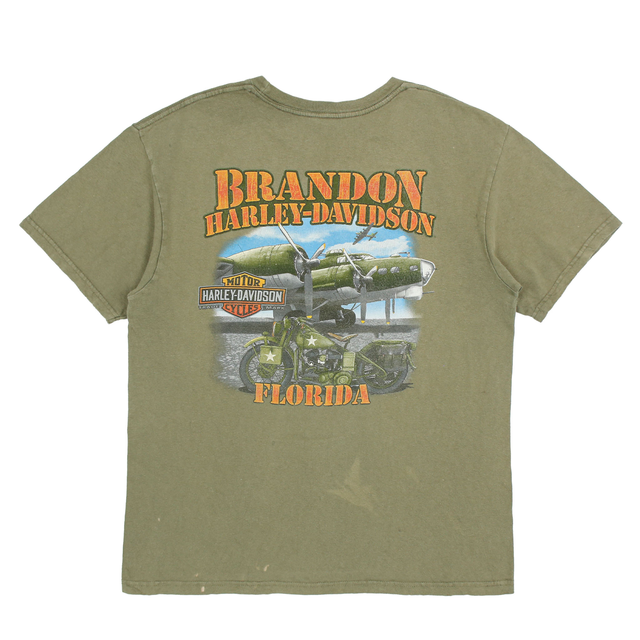 Harley Davidson Made in USA Graphic T-Shirt Size L