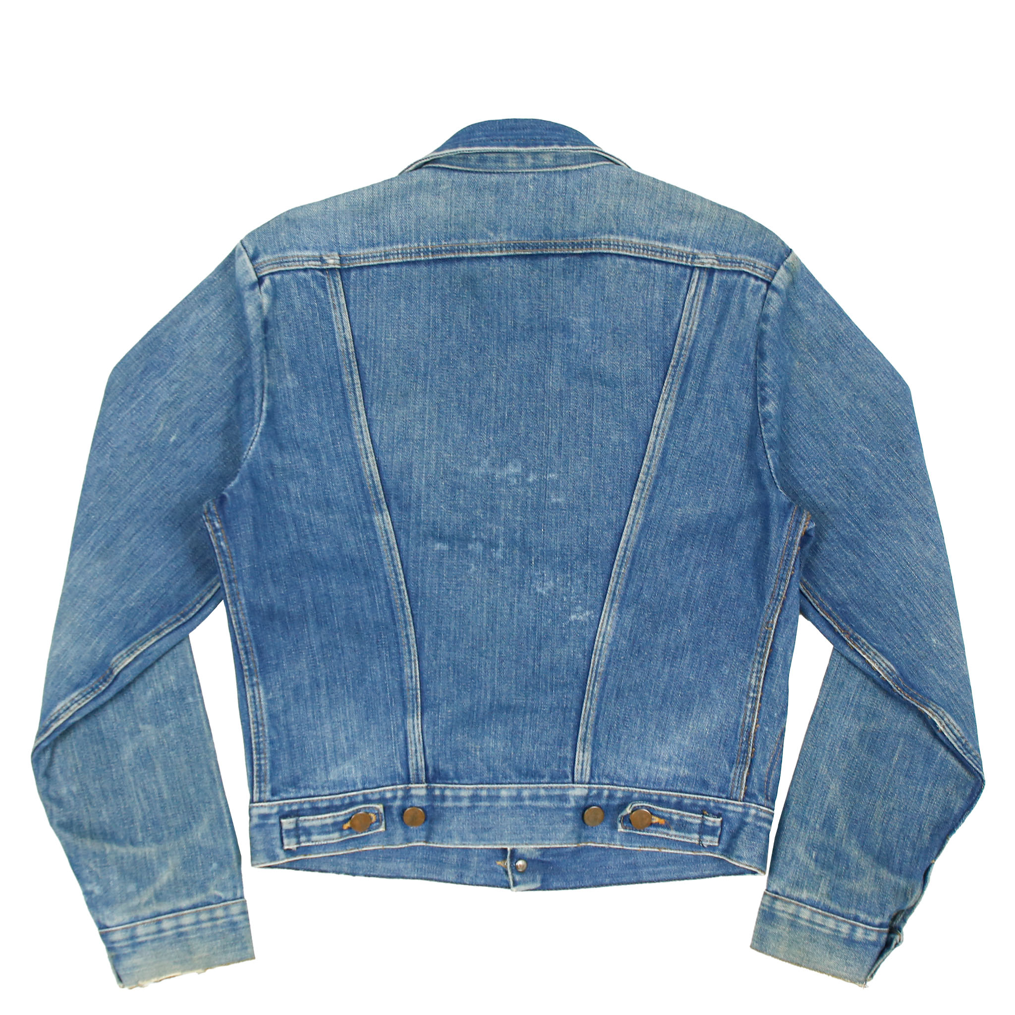 Vtg 70s Wrangler USA Denim Jacket Size S