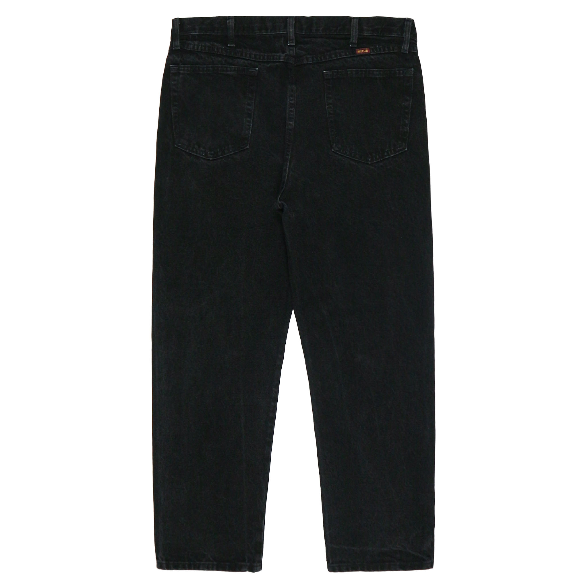 00s Rustler Black Denim Worker Jeans Size 38