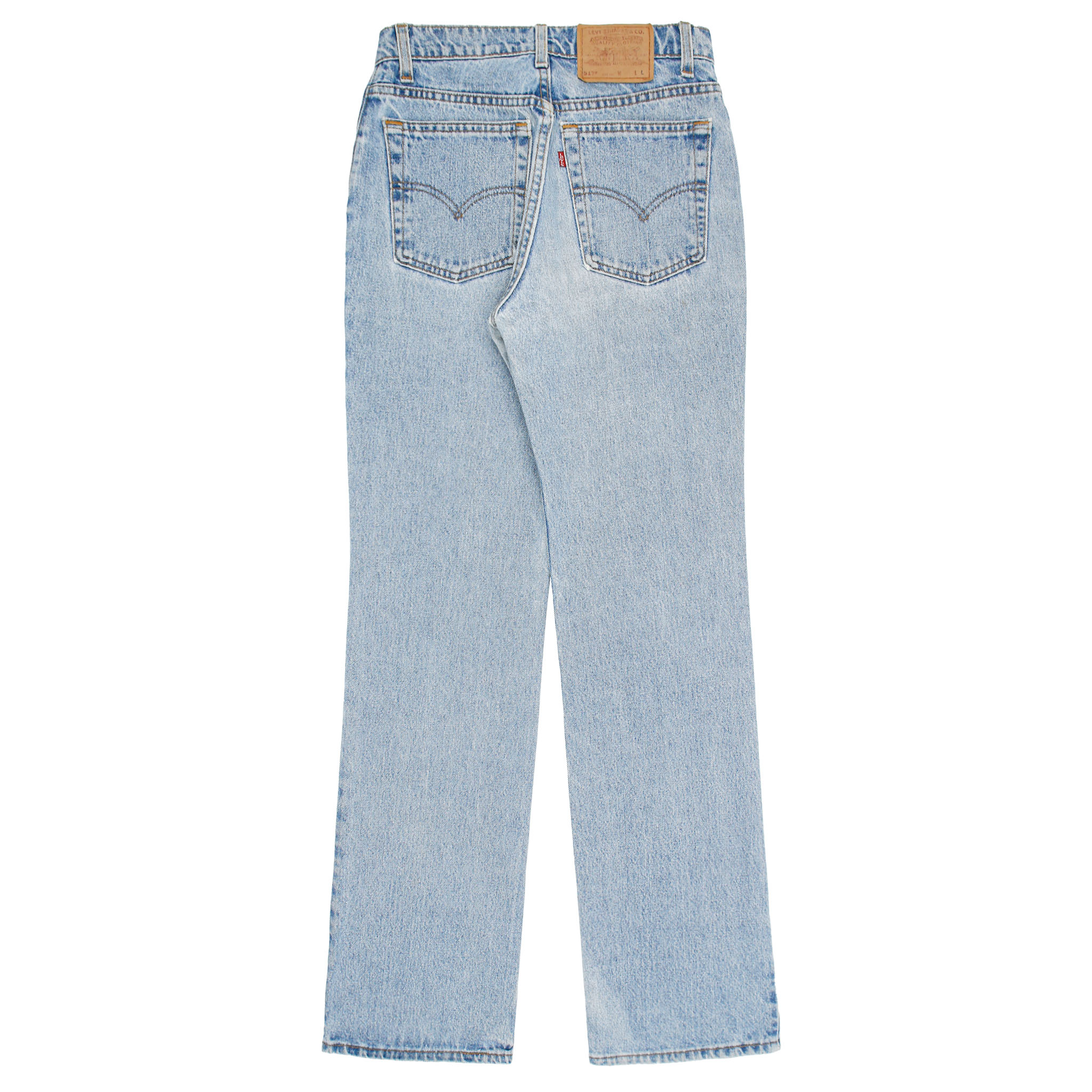 90s Levi's 517 USA Denim Bootcut Jeans Size 28