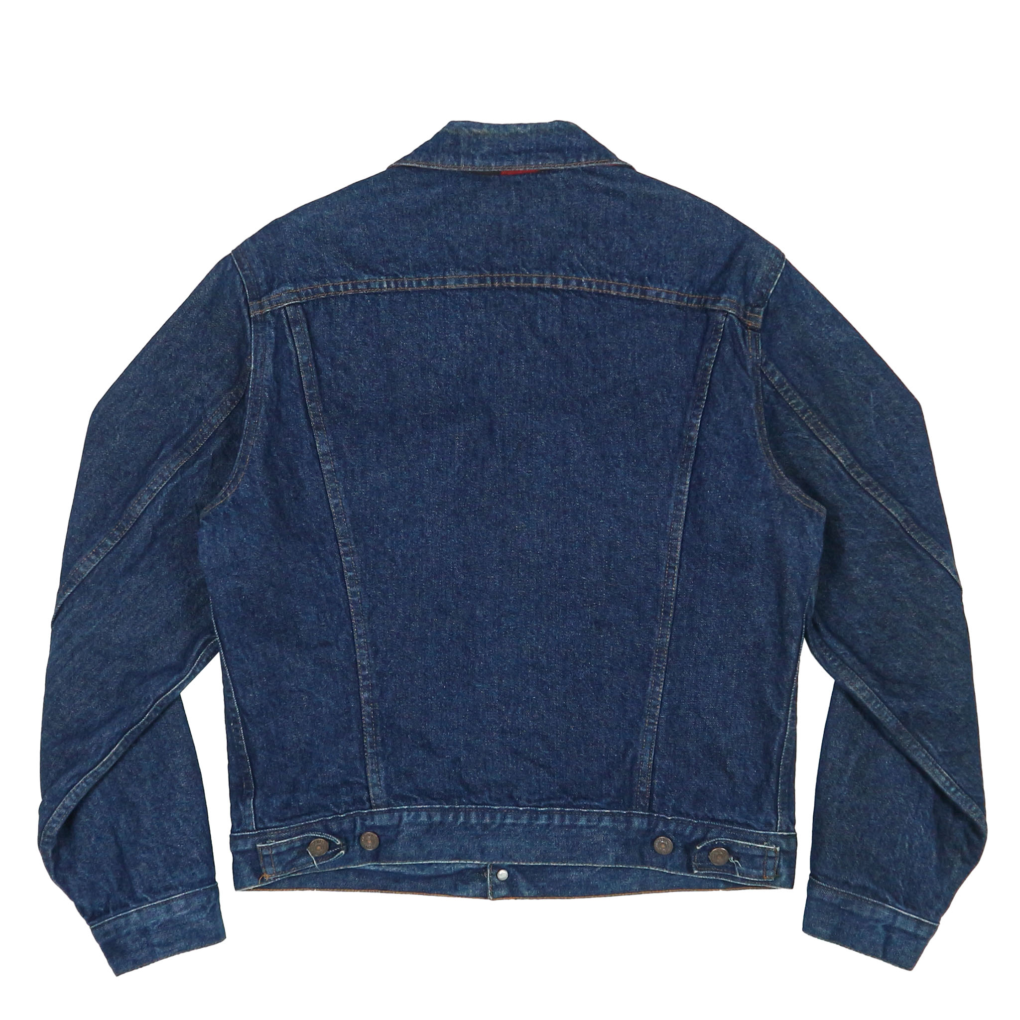 Vtg 80s Levi's USA Flannel-lined Trucker Jacket Size L