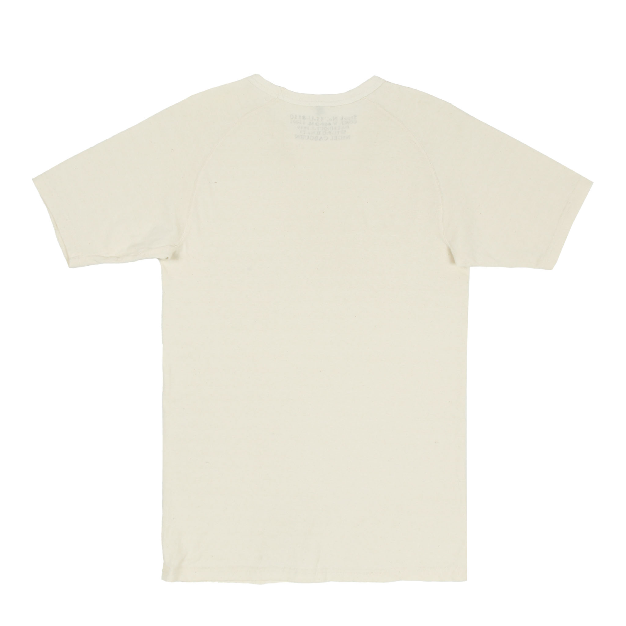 Nigel Cabourn Ecru Pocket T-Shirt Size S