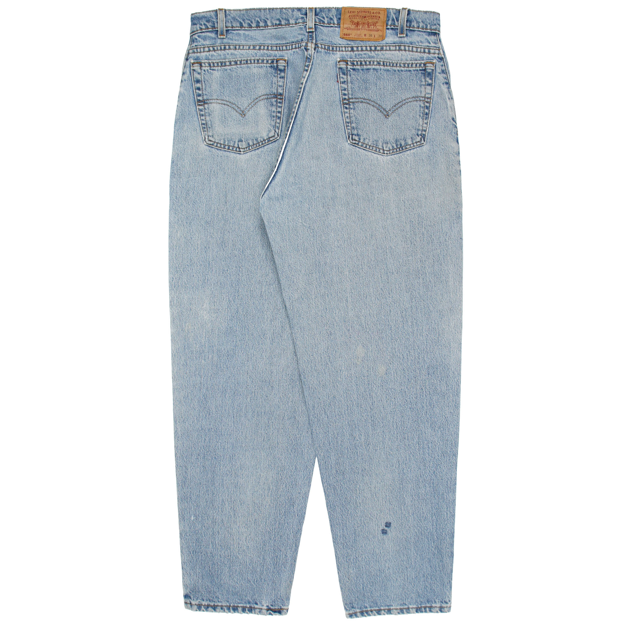 90s Levi's 560 Made in USA Denim Jeans Size 36