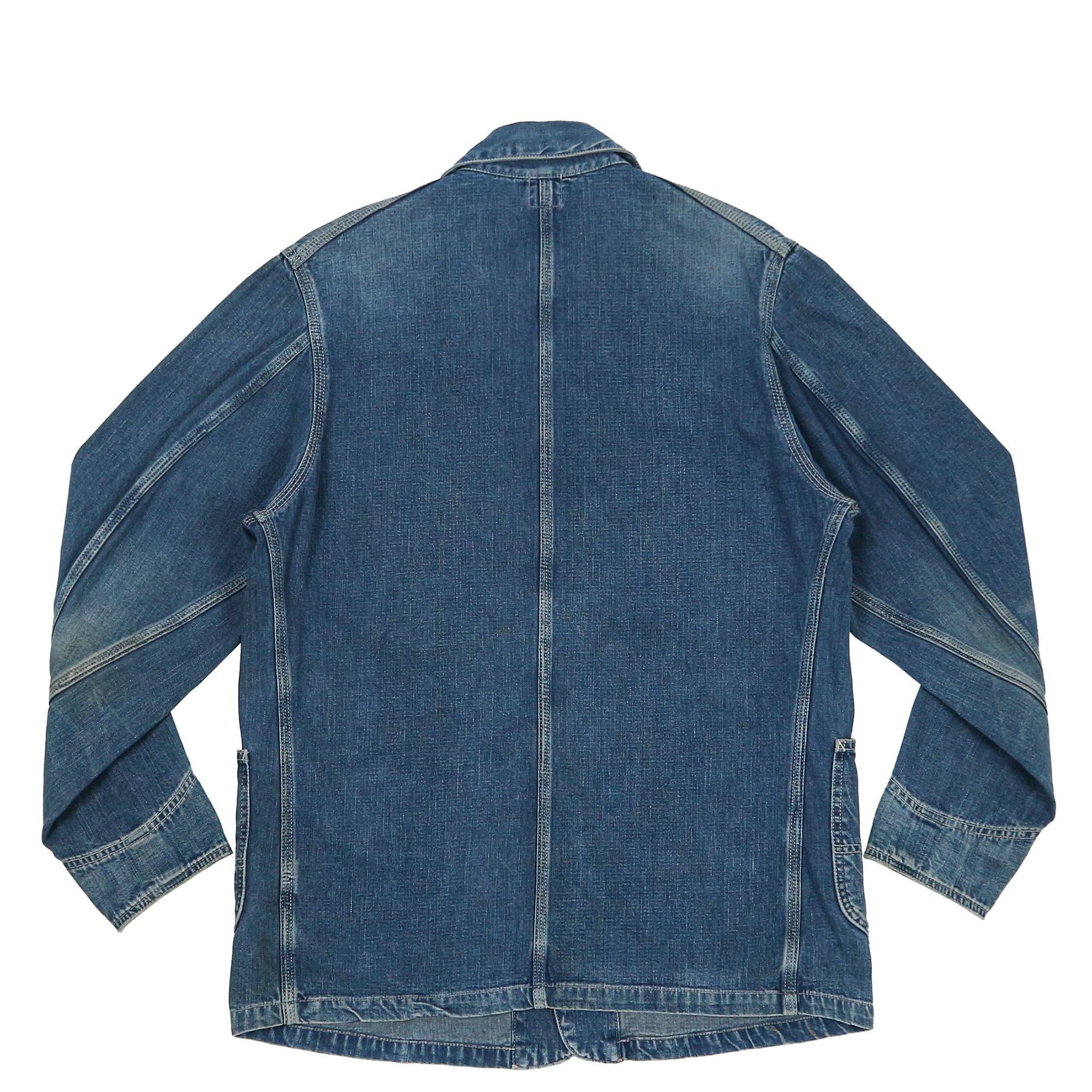 Lee Japan Lot 2412 Repro 40s 91-J Jelt Denim Chore Coat Size M