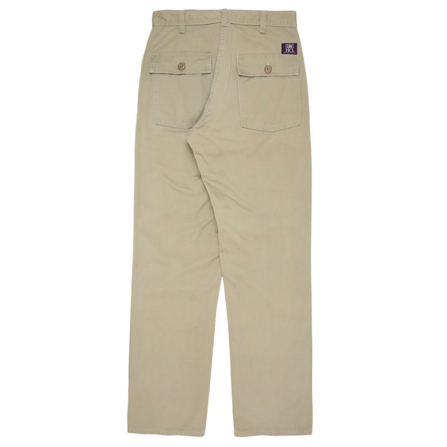 Vtg Gung Ho Made in USA Fatigue Pants Size 30