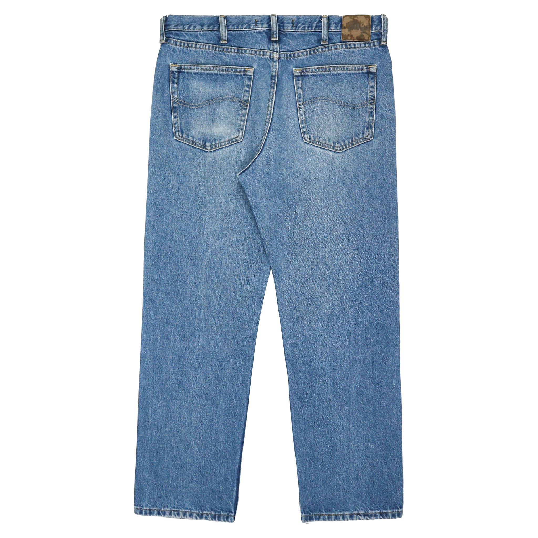 00s Lee Faded Blue Denim Jeans Size 36