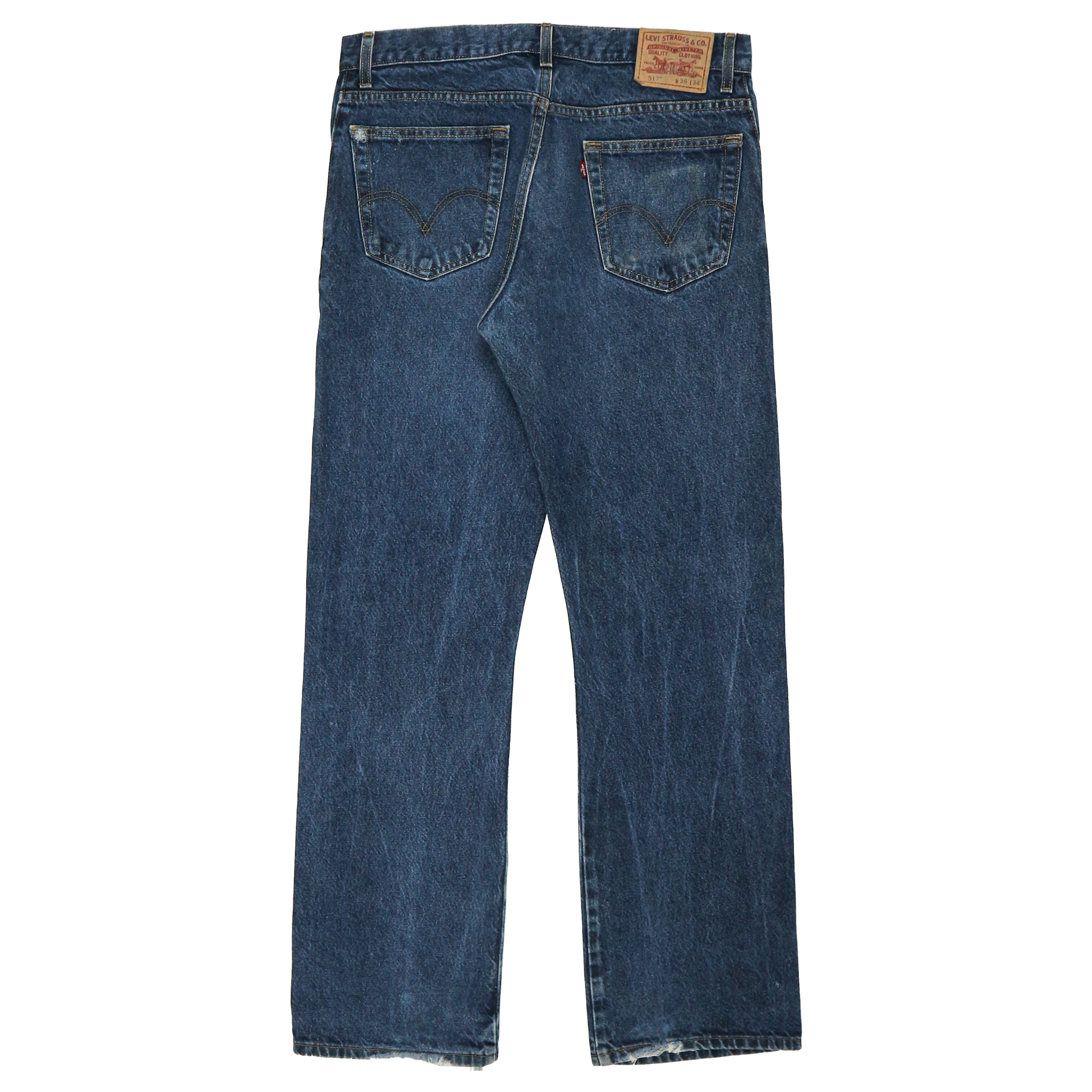 2000s Levi's 517 Denim Bootcut Jeans Size 35