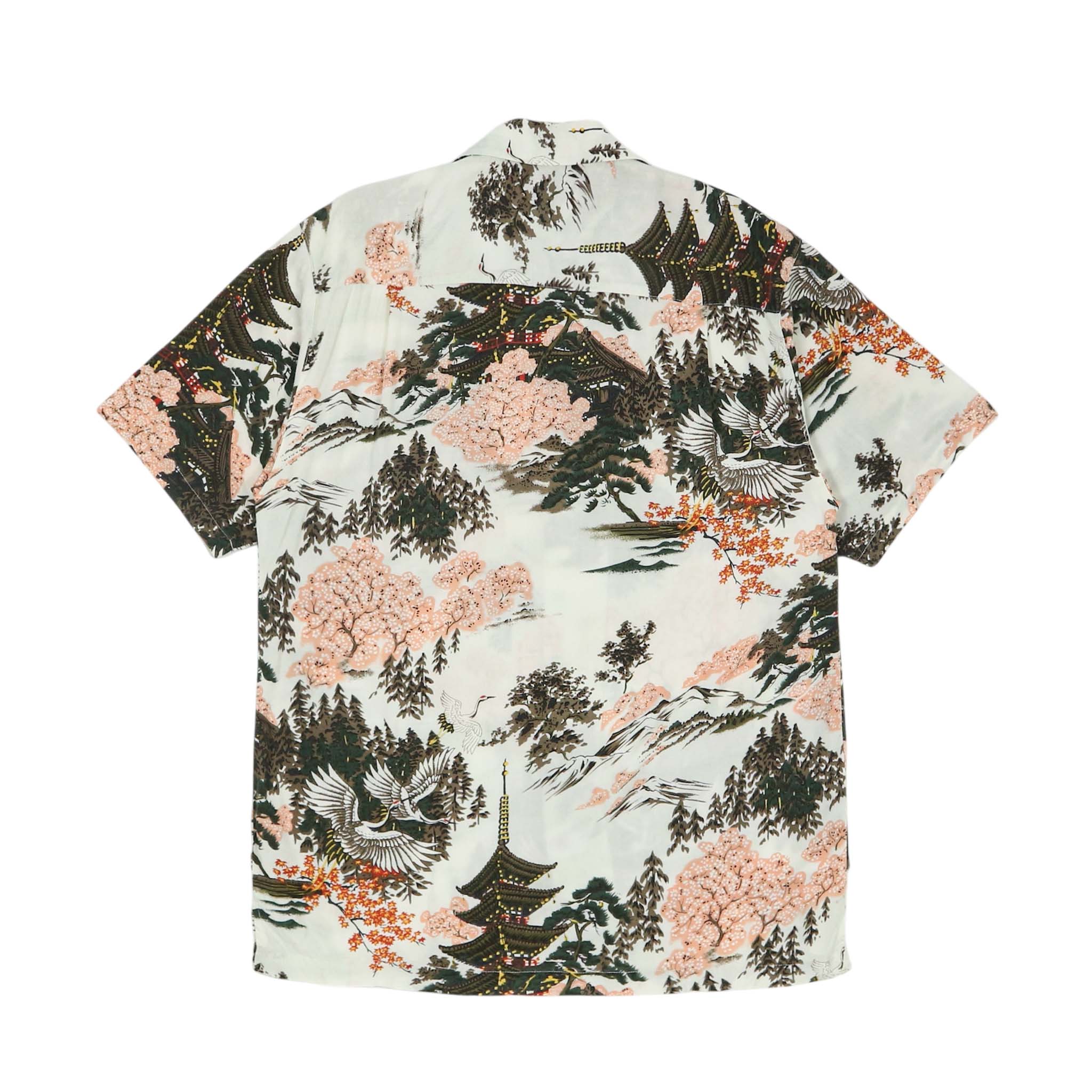 Nicxsixx Oriental Pattern Hawaiian Shirt Size M