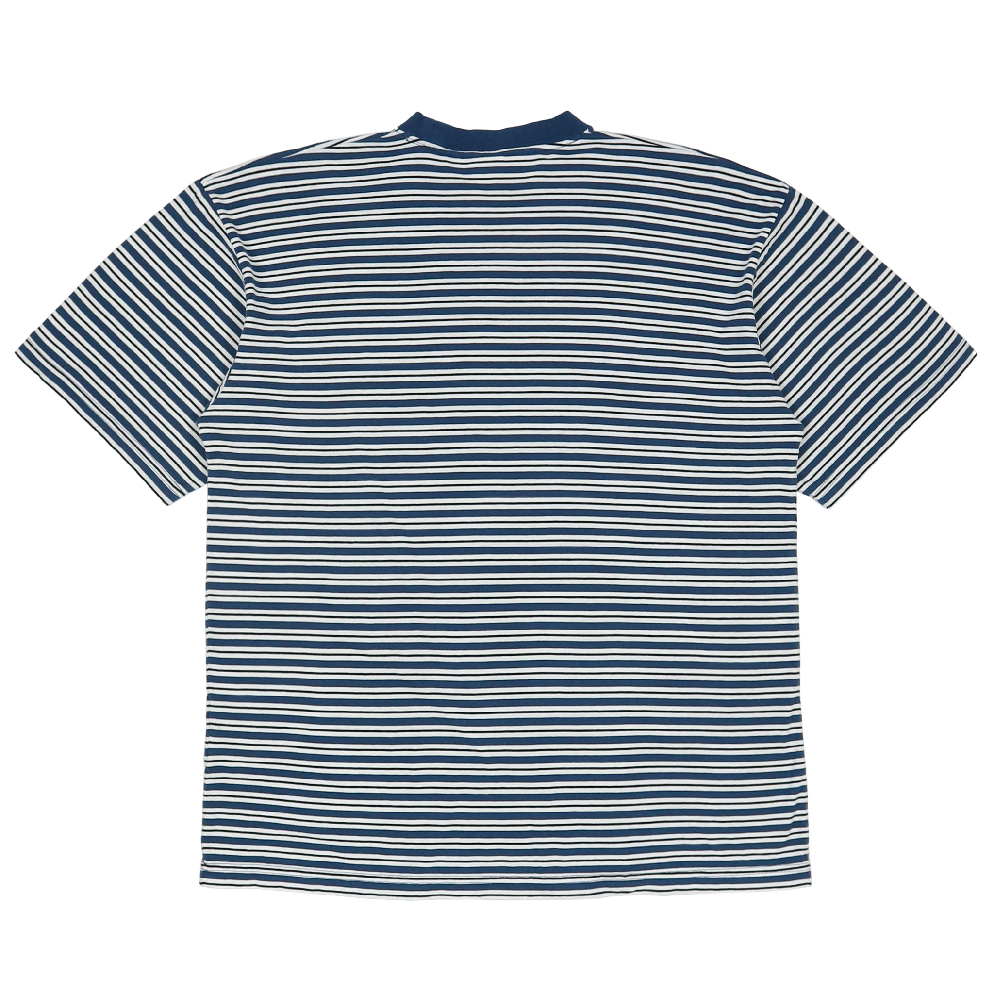 Hanes Company Stripe T-Shirt Size L