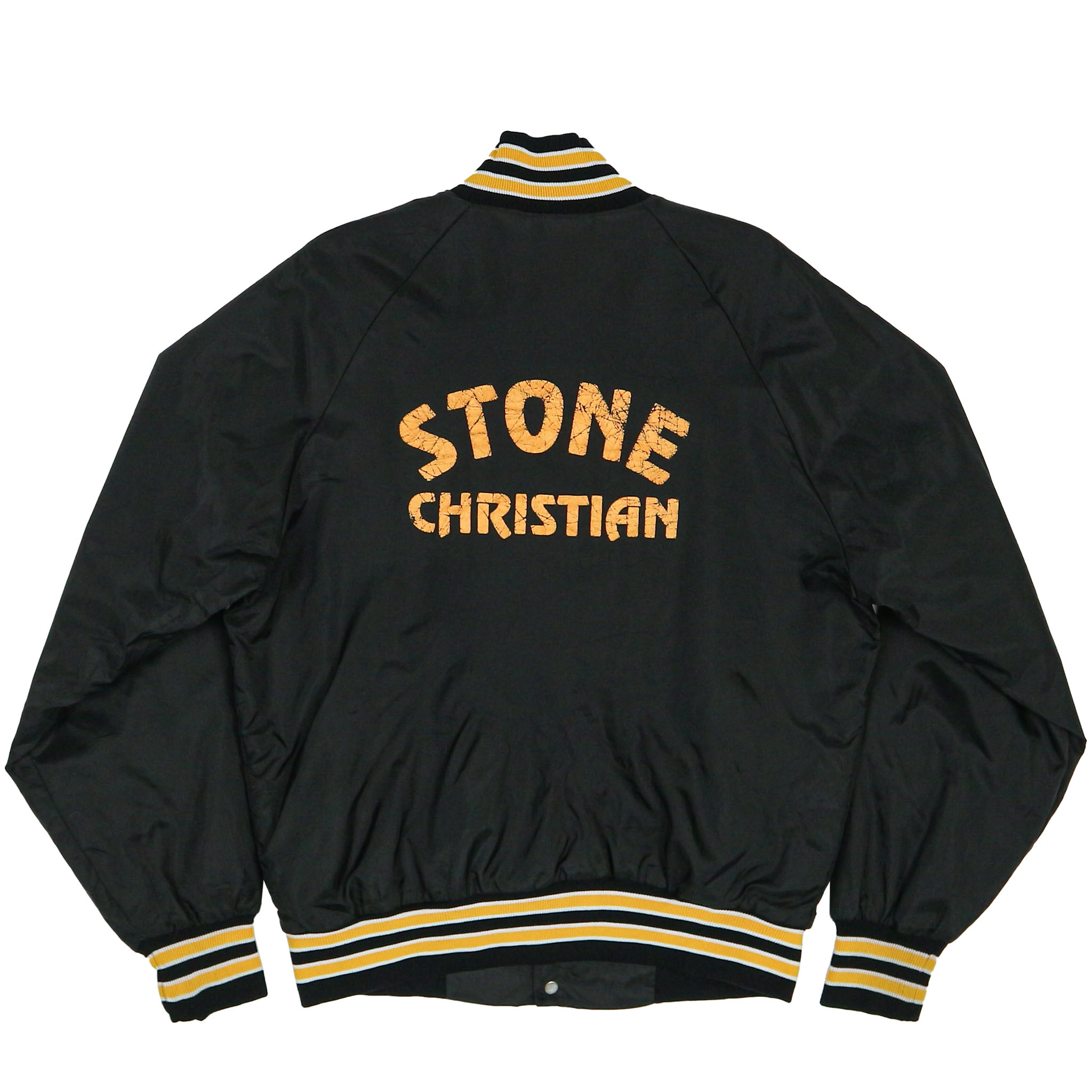 Vtg West Ark ‘Stone Christian” Team Jacket Size M