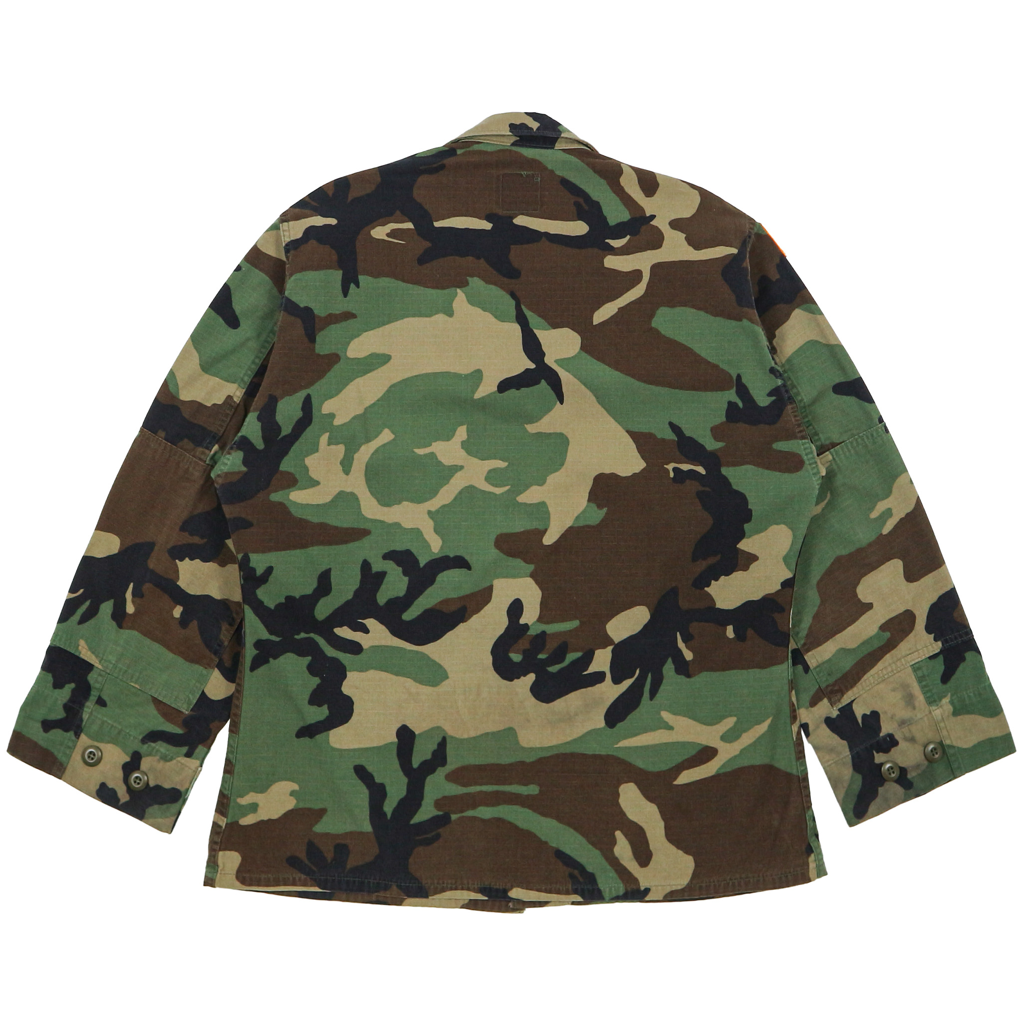 90s U.S. Army BDU Woodland Camo Jacket Size M