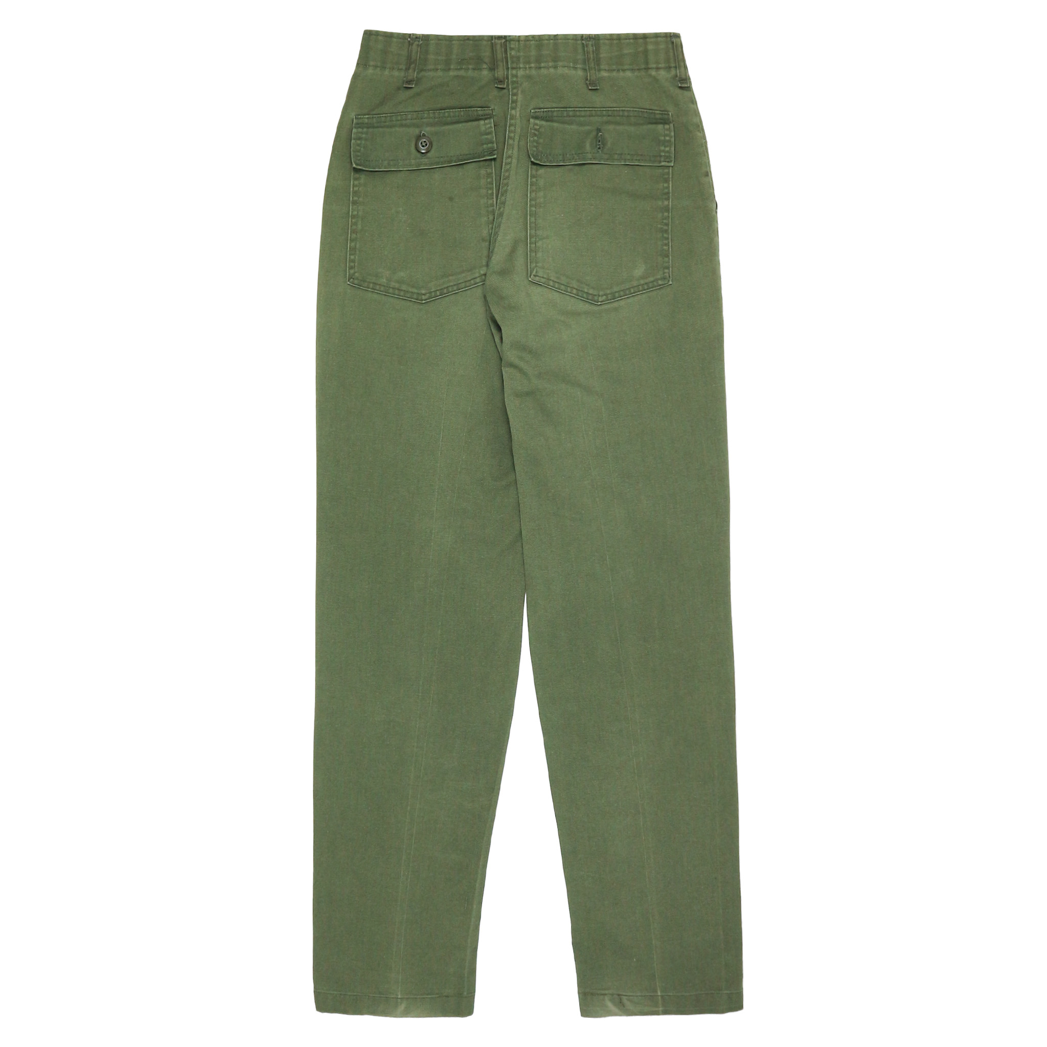 Vintage 70s U.S. Army OG-507 Fatigue Pants Size 28