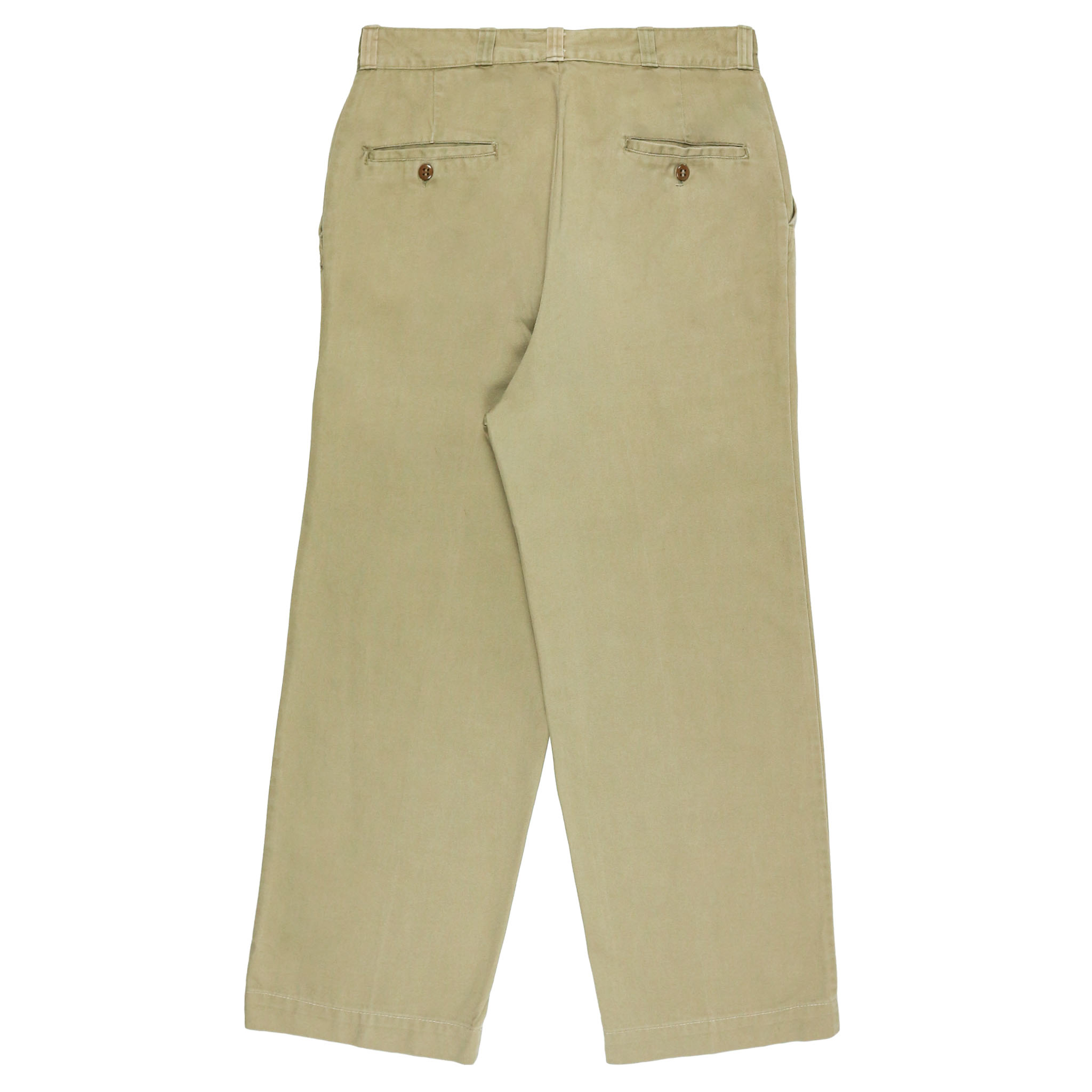 Vintage 50s U.S. Army Uniform Khaki Trousers Size 29