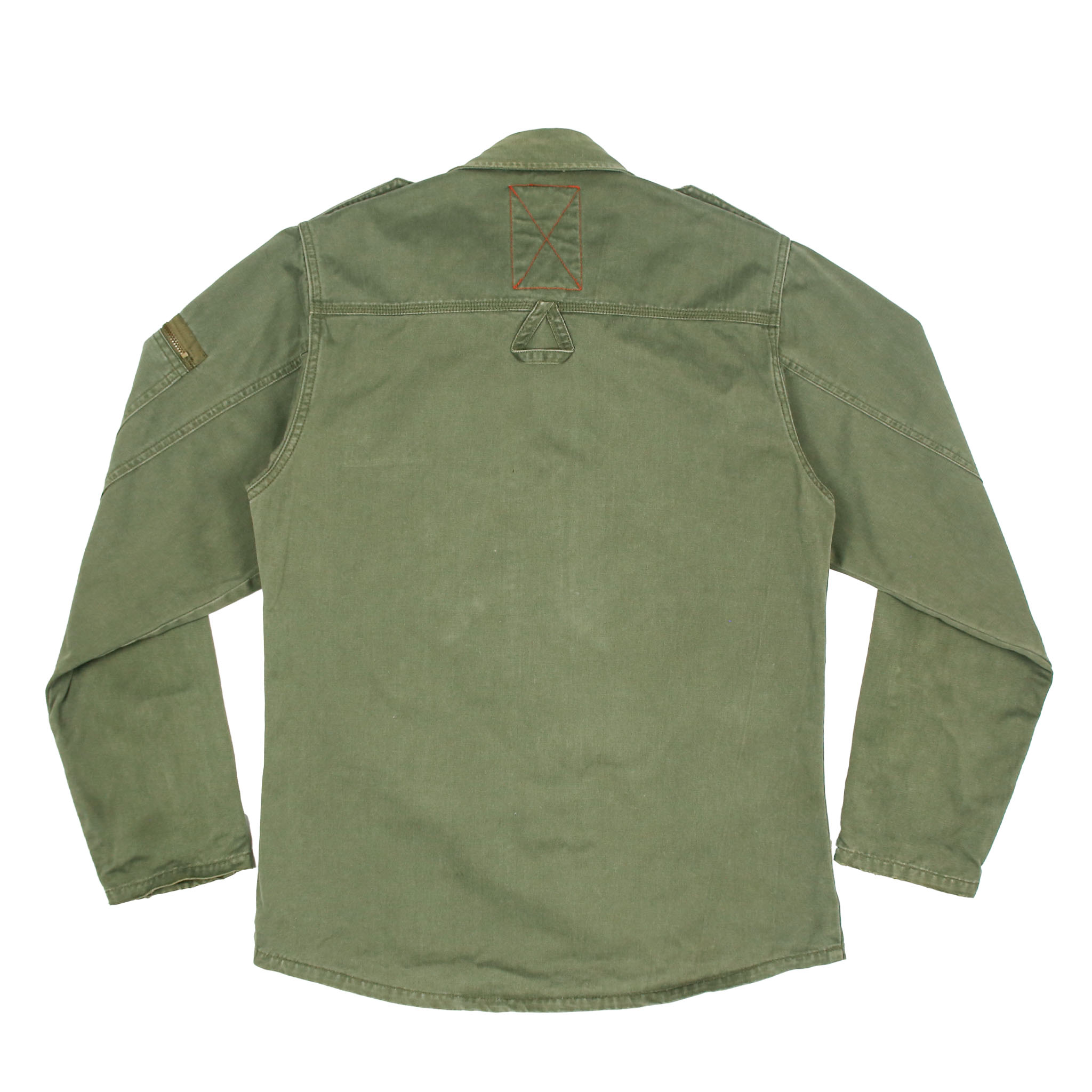 Kurtz Olive Military Style Jacket Size M