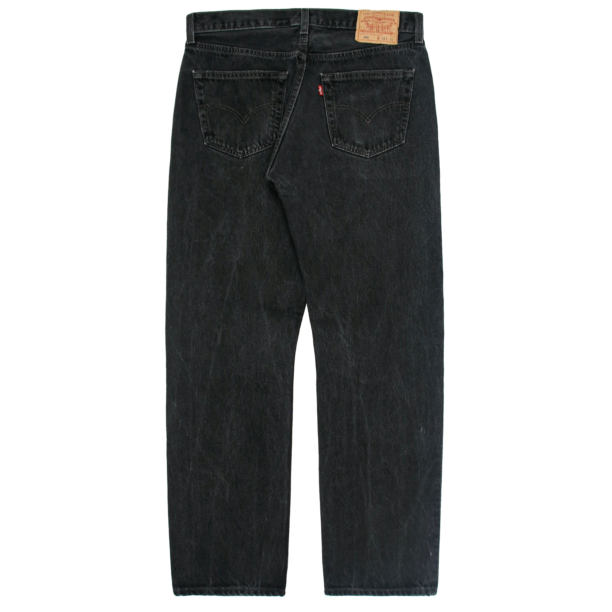 2000s Levi's 501 Black Denim Jeans Size 33