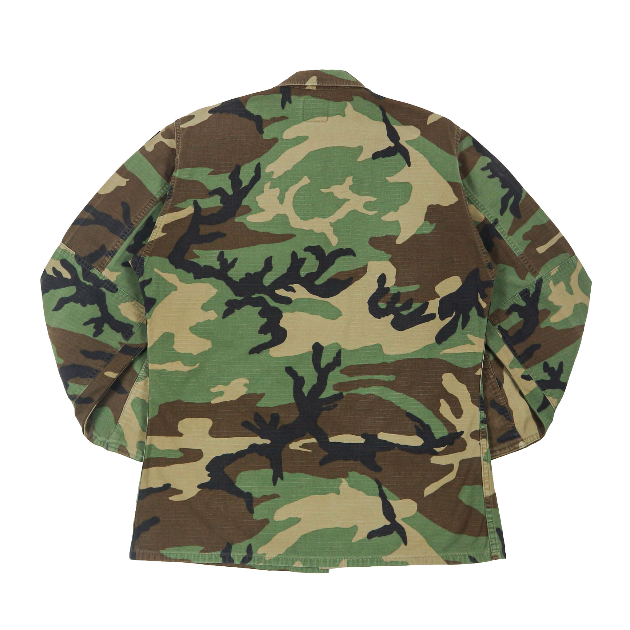 90s U.S. Army BDU Woodland Camo Jacket Size M