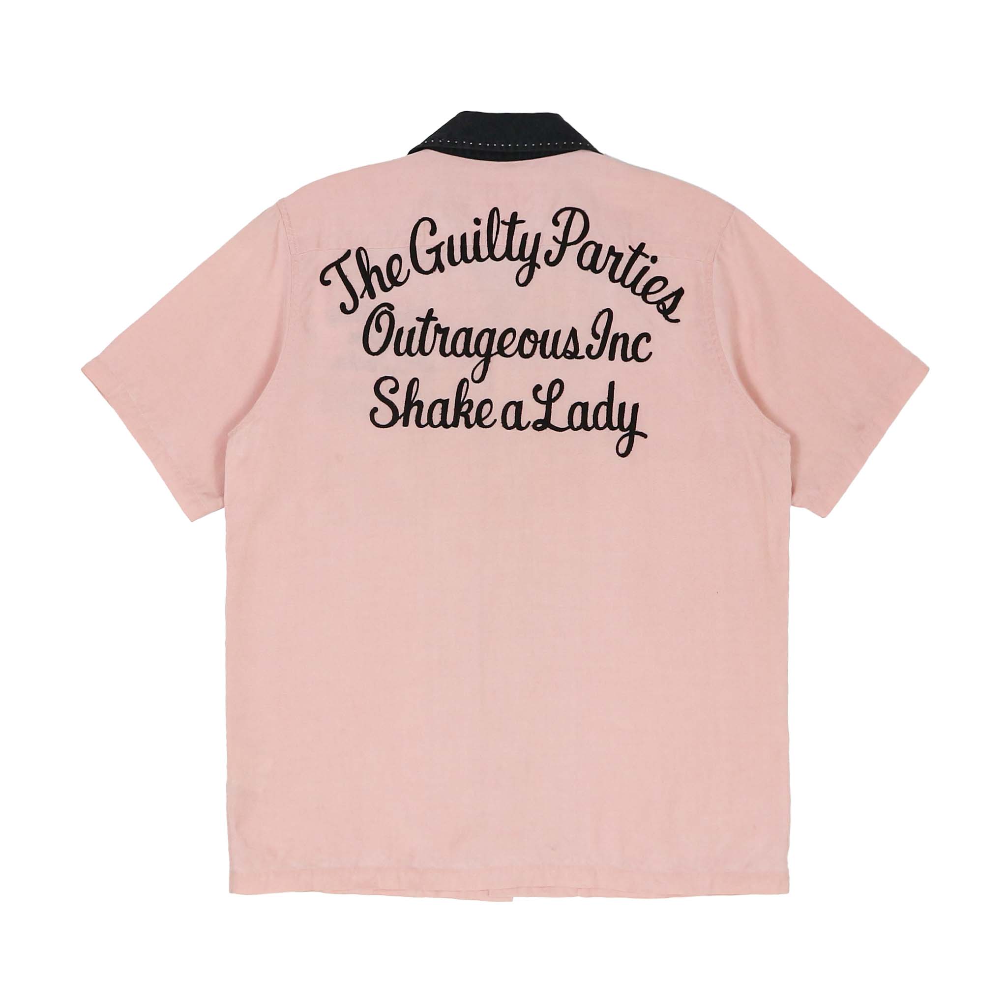 トップス WACKO MARIA GUILTY PARTIES Guilty Parties Gray Wacko Maria Embroidered Cotton Hoodie
