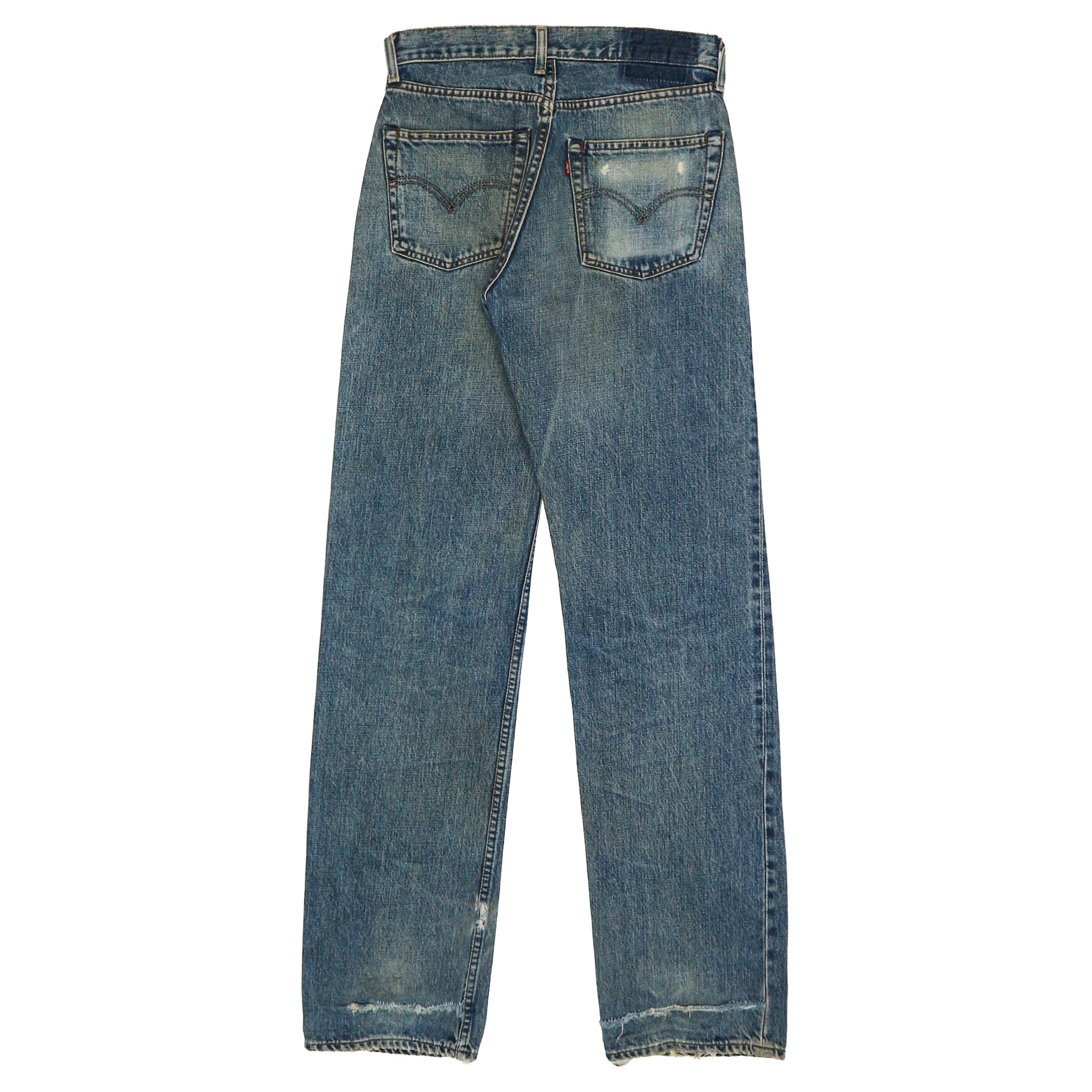 90s Faded Levi's 503 Selvedge Denim Jeans Size 28