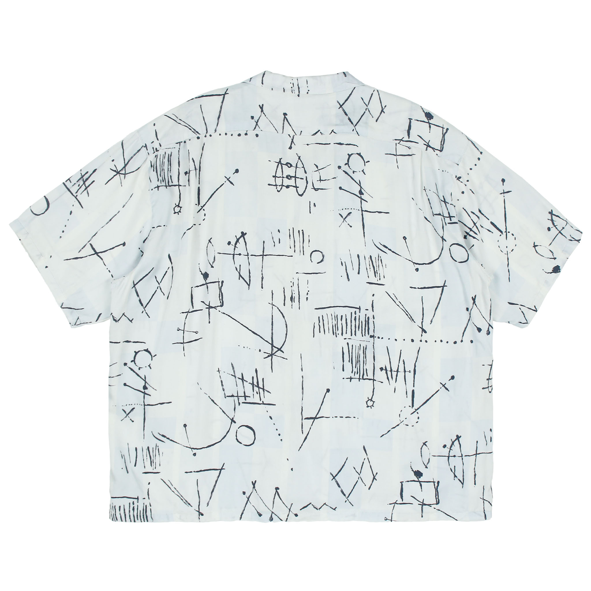 Vespa Brand Made in Japan Rayon Shirt Size M