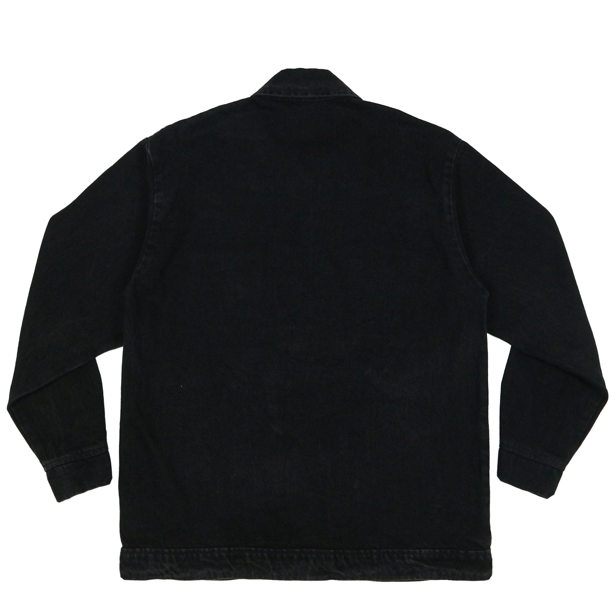 Prison Blues USA Black Denim Chore Coat Size L