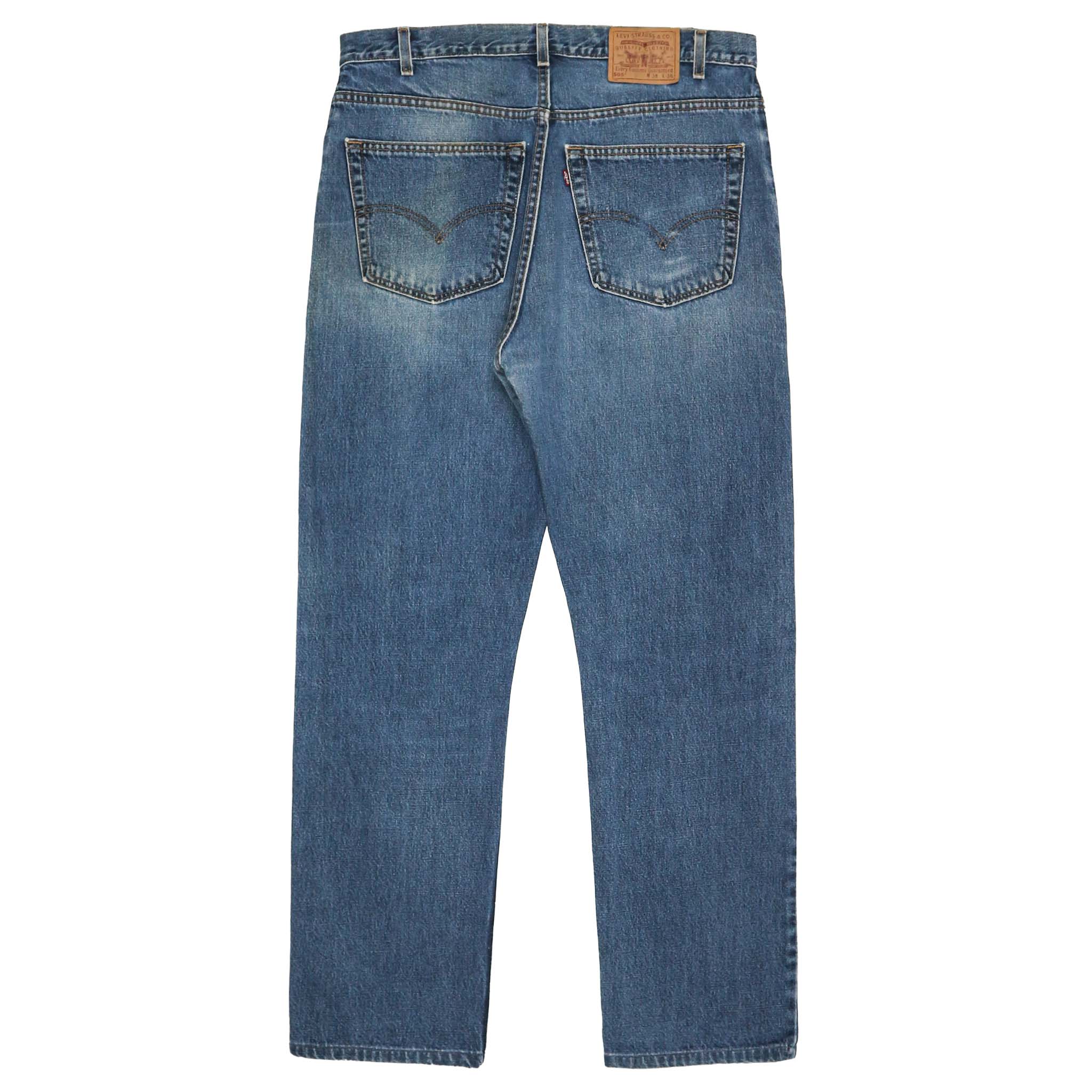 2000s Levi's 505 USA Denim Jeans Size 38