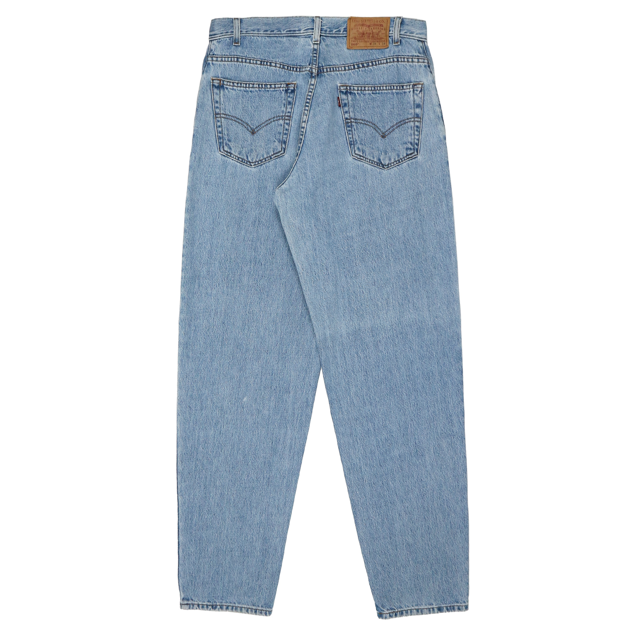 00s Levi's 560 Denim Loose Tapered Jeans Size 33