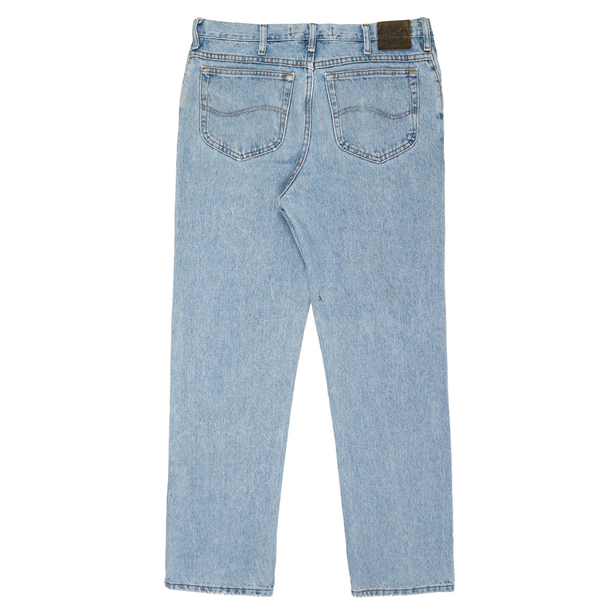 00s Lee Faded Blue Denim Jeans Size 35