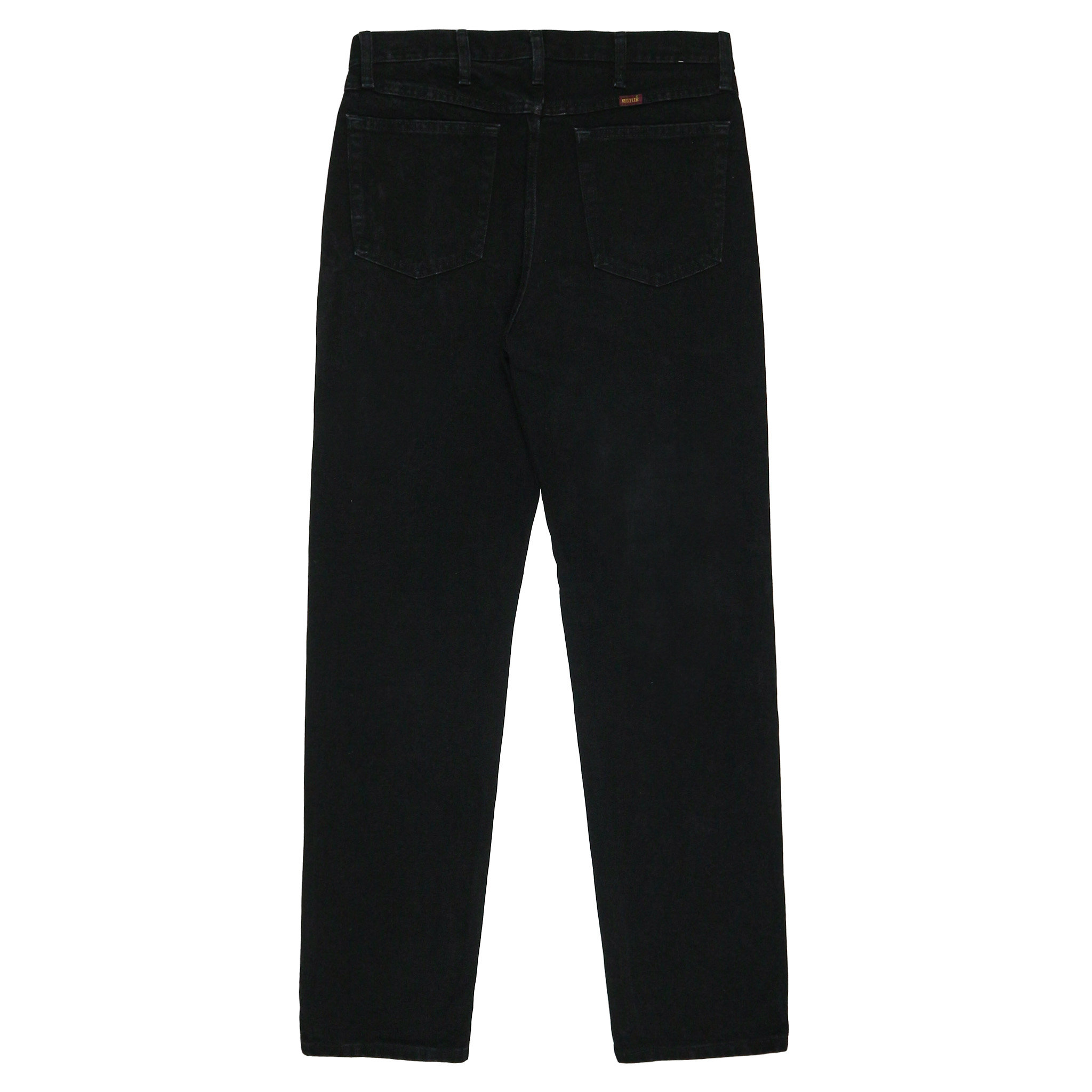 00s Rustler Black Denim Worker Jeans Size 34