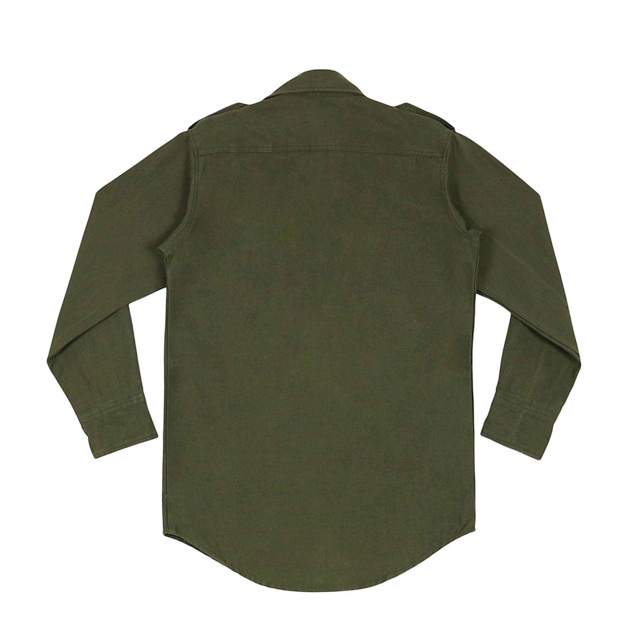 Capitan Japan Type Military Olive Shirt Size M