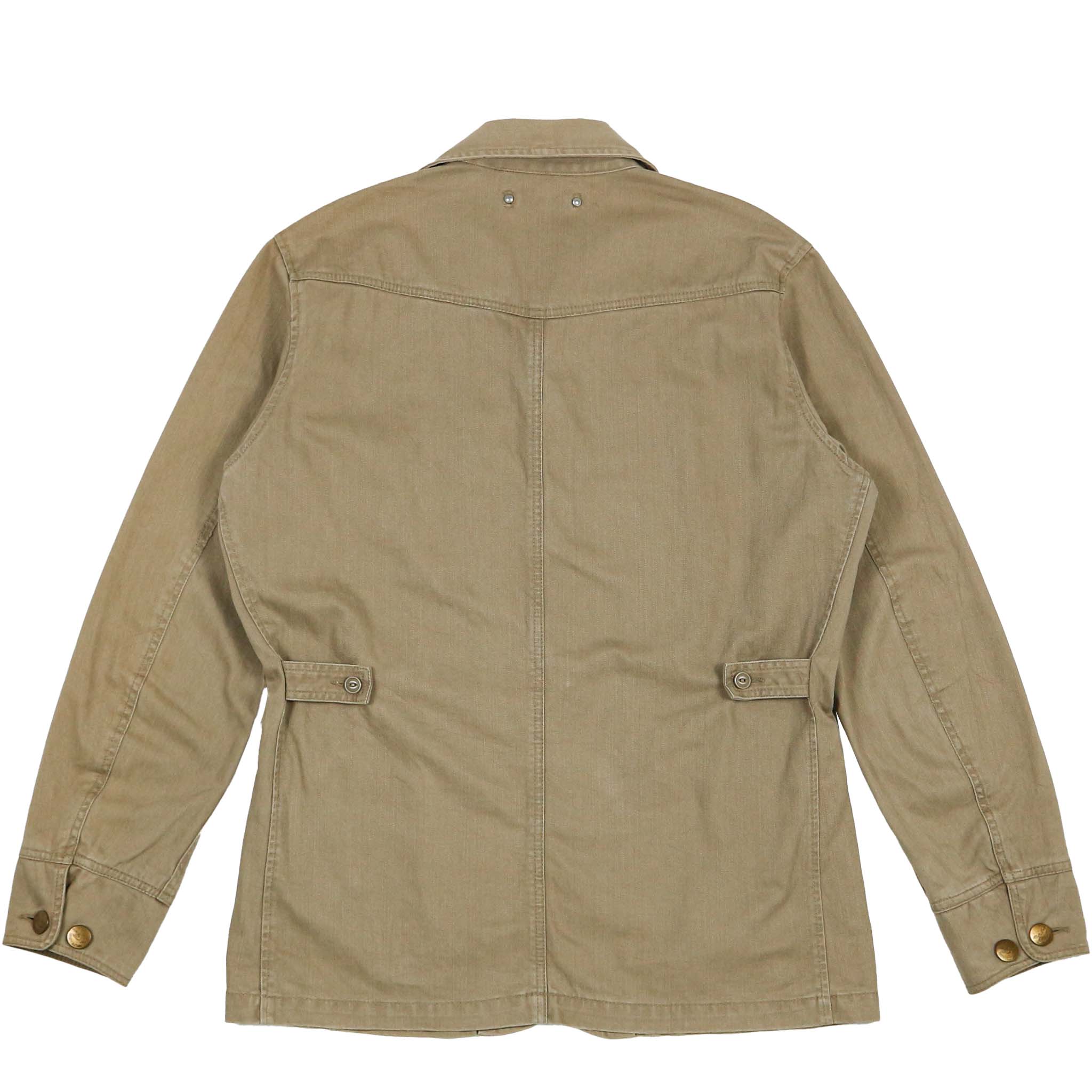Takeo Kikuchi Brown Cotton Field Jacket Size L