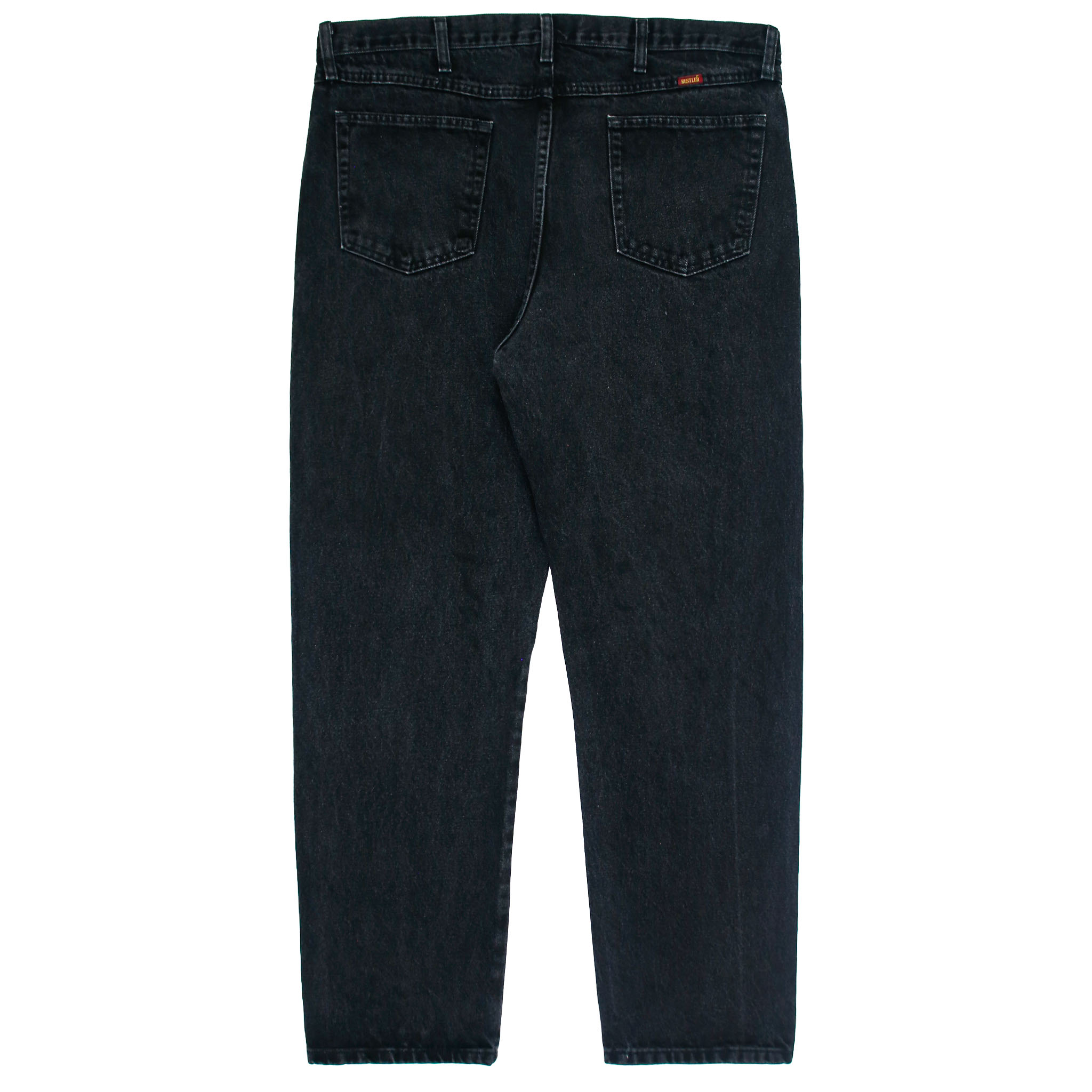 00s Rustler Black Denim Worker Jeans Size 40