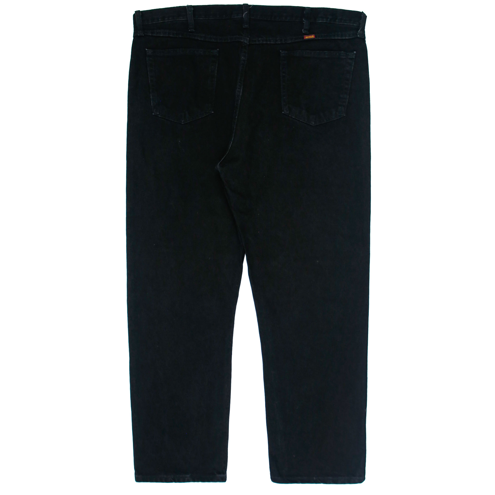 00s Rustler Black Denim Worker Jeans Size 42