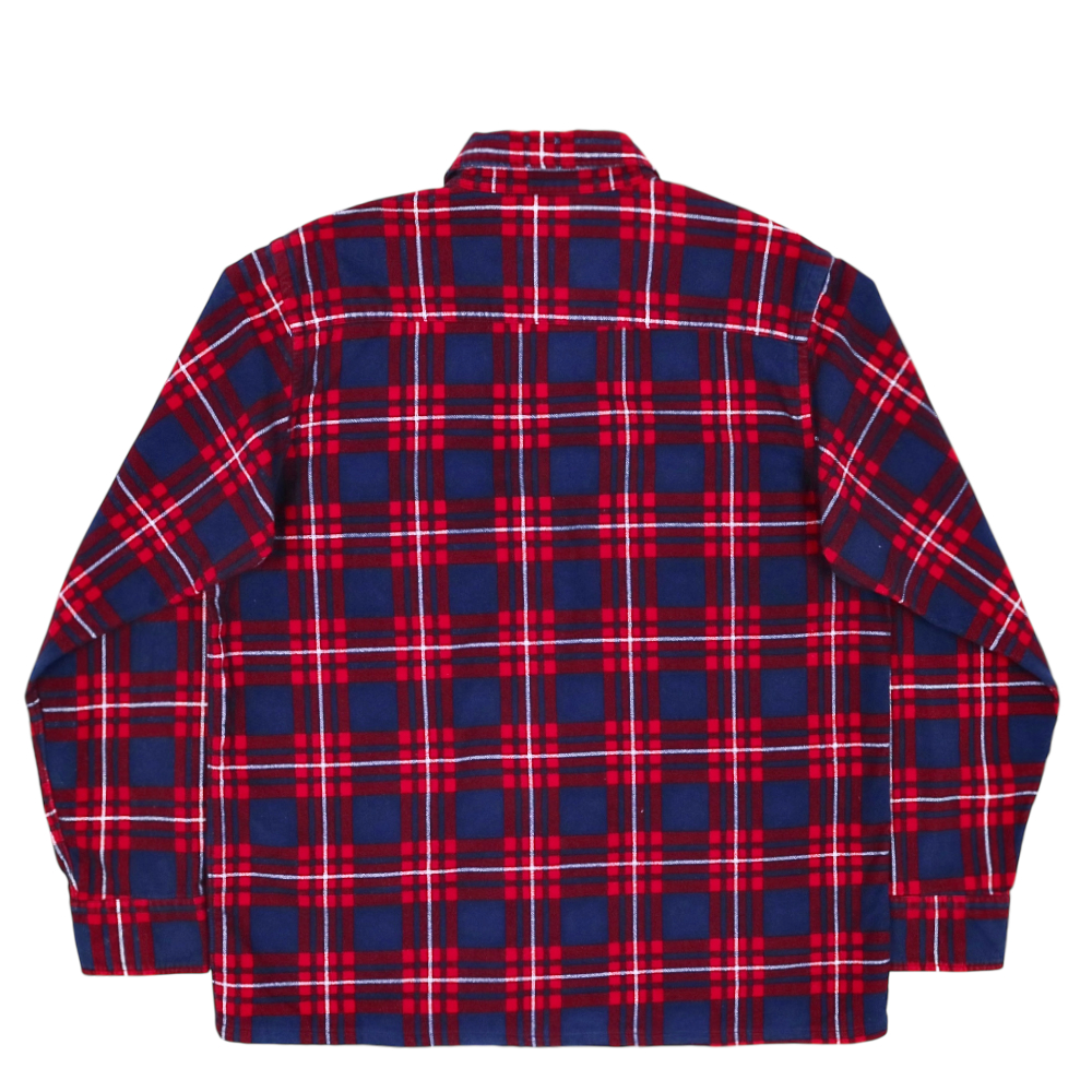 Needles Nepenthes Flannel Plaid Shirt Size L