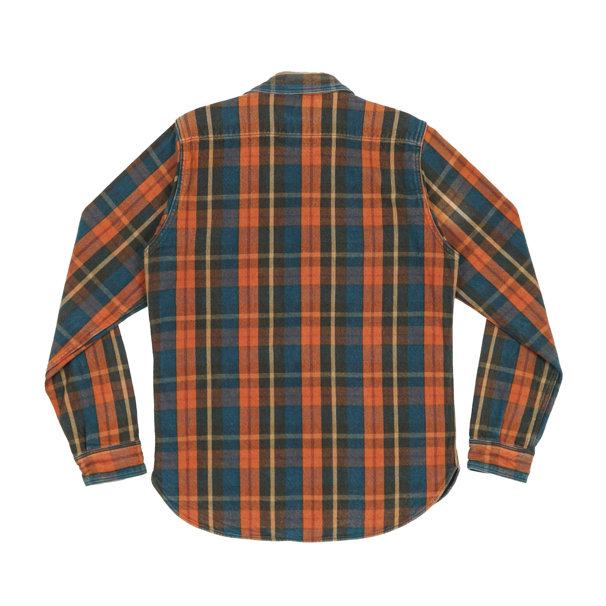 Deluxeware x Samurai Jeans x Cushman Heavy Flannel Shirt Size M