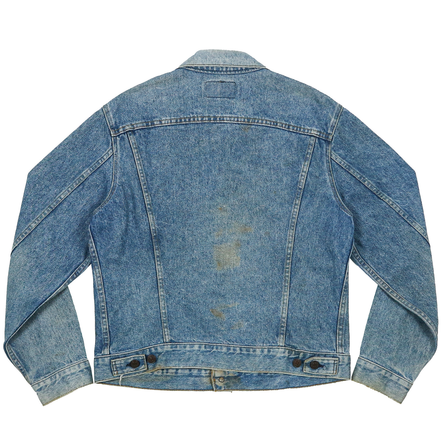 Vtg 80s Levi's USA Trucker Denim Jacket Size L
